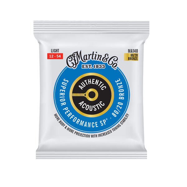 Authentic Acoustic SP&reg; Guitar Strings 80/20 Bronze image number 0