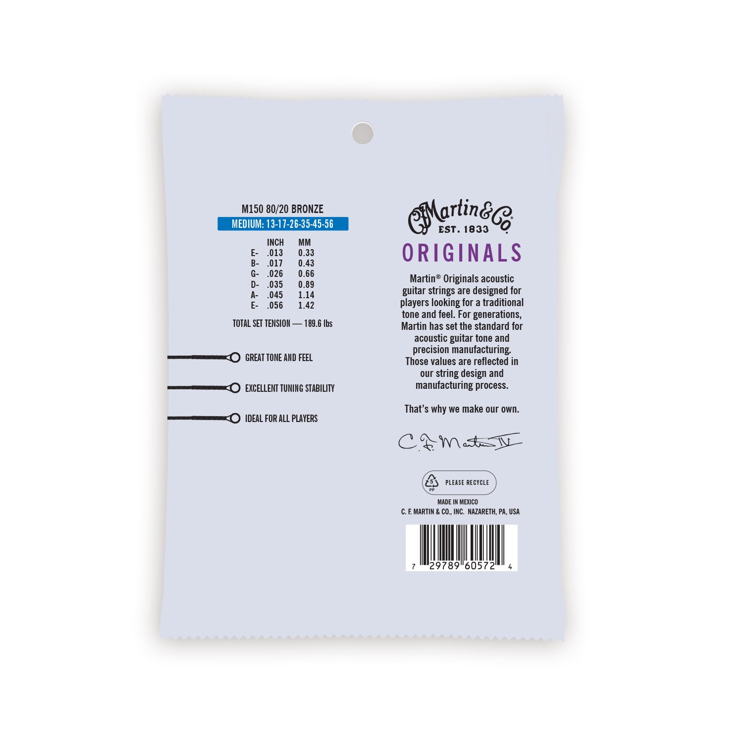 Authentic Acoustic SP&reg; Guitar Strings 80/20 Bronze image number 2