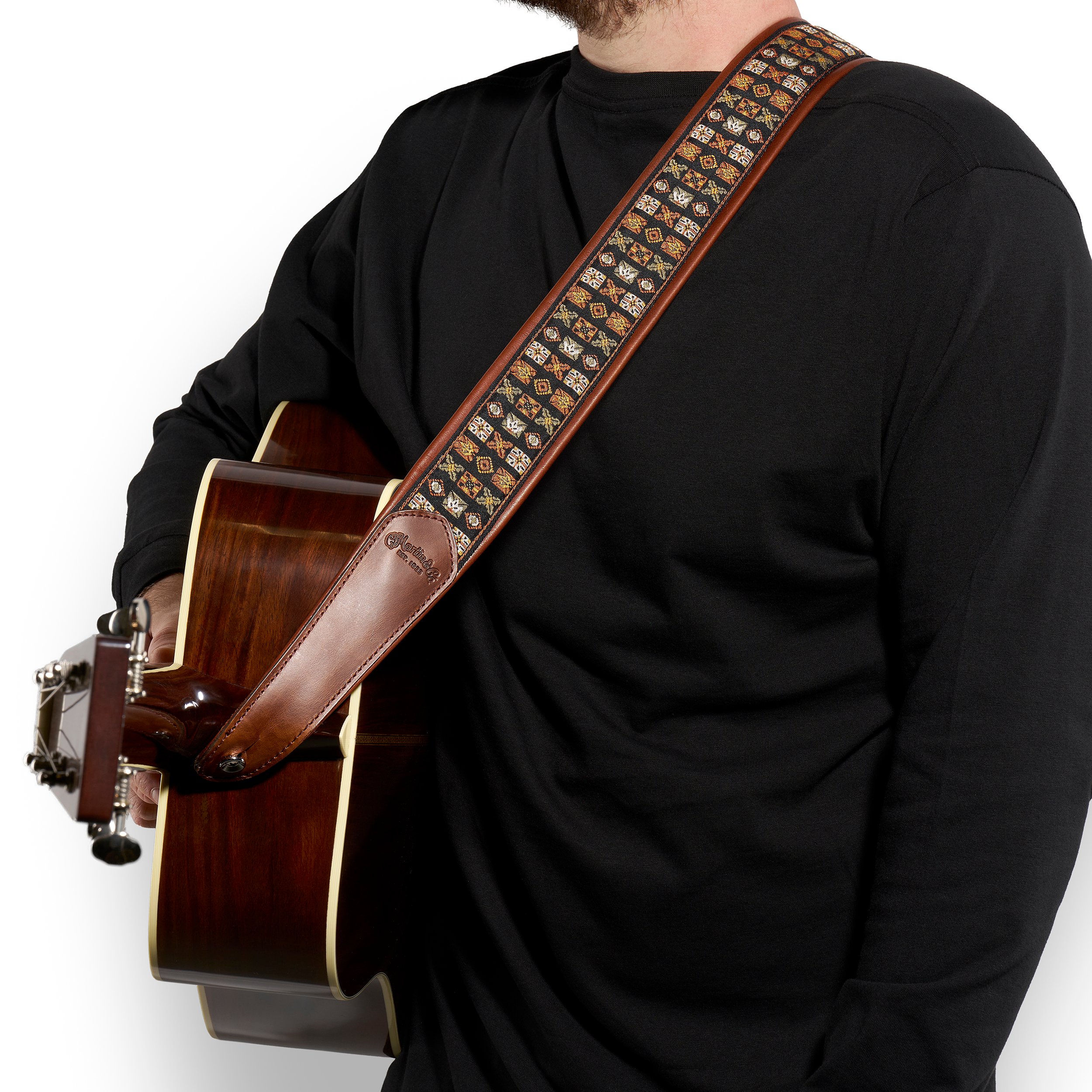 Martin Vintage Walnut Leather Strap image number 2