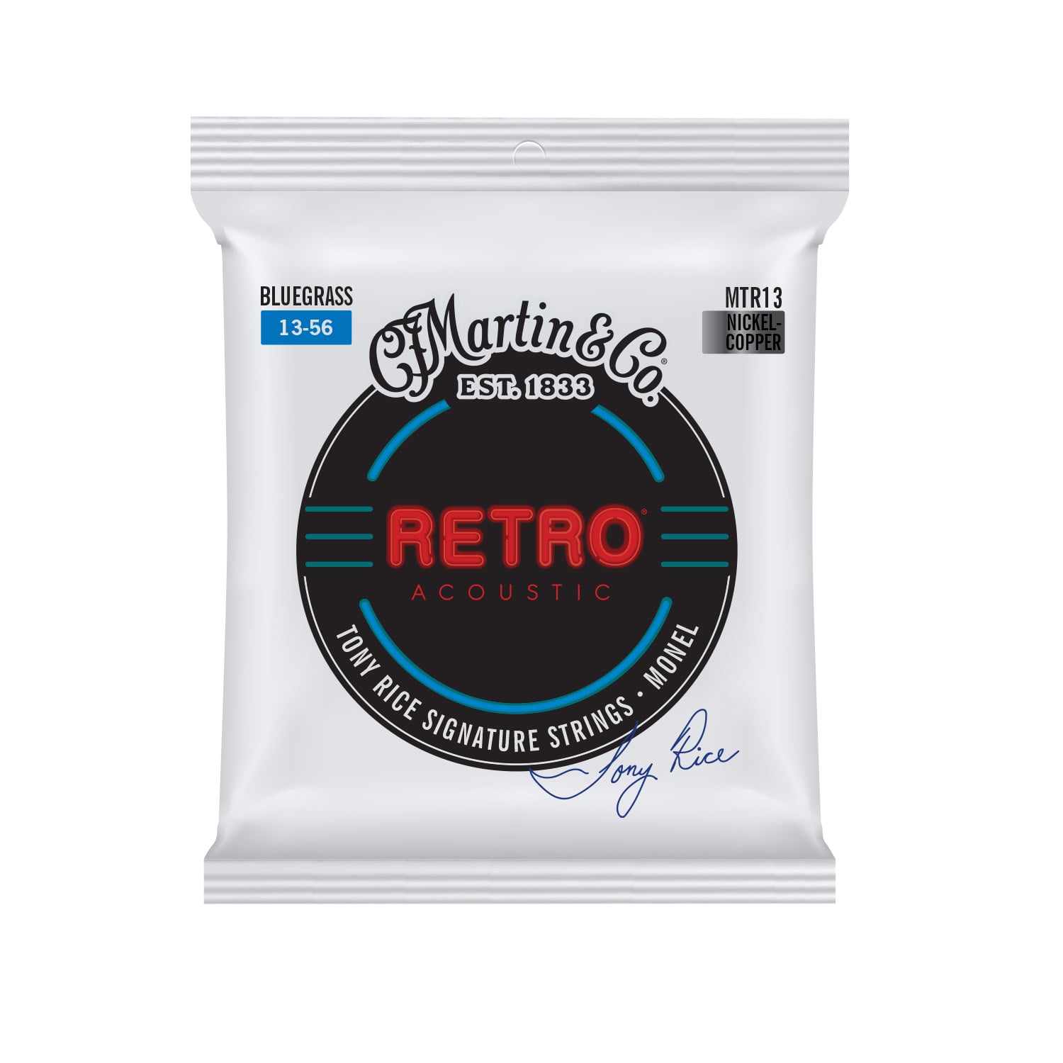 Martin Bluegrass Tony Rice Retro Guitar Strings image number 1