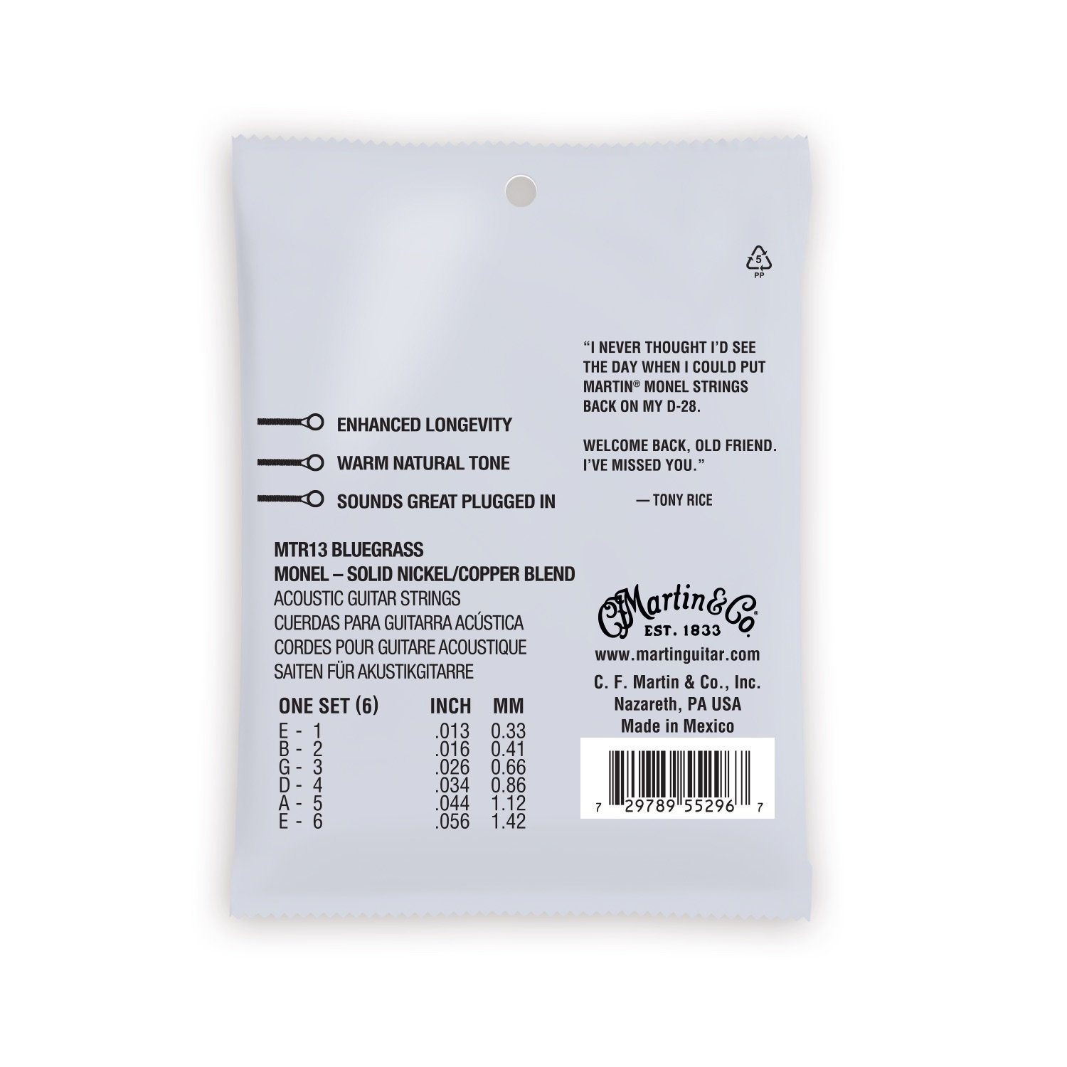 Retro&reg; Acoustic Guitar Strings image number 2