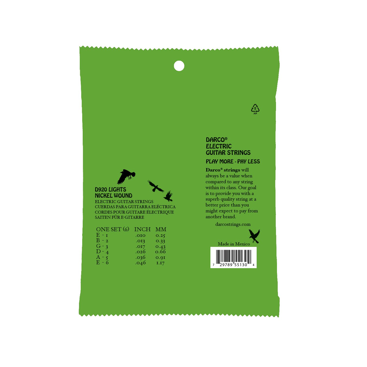 Darco&reg; Electric Guitar Strings image number 2