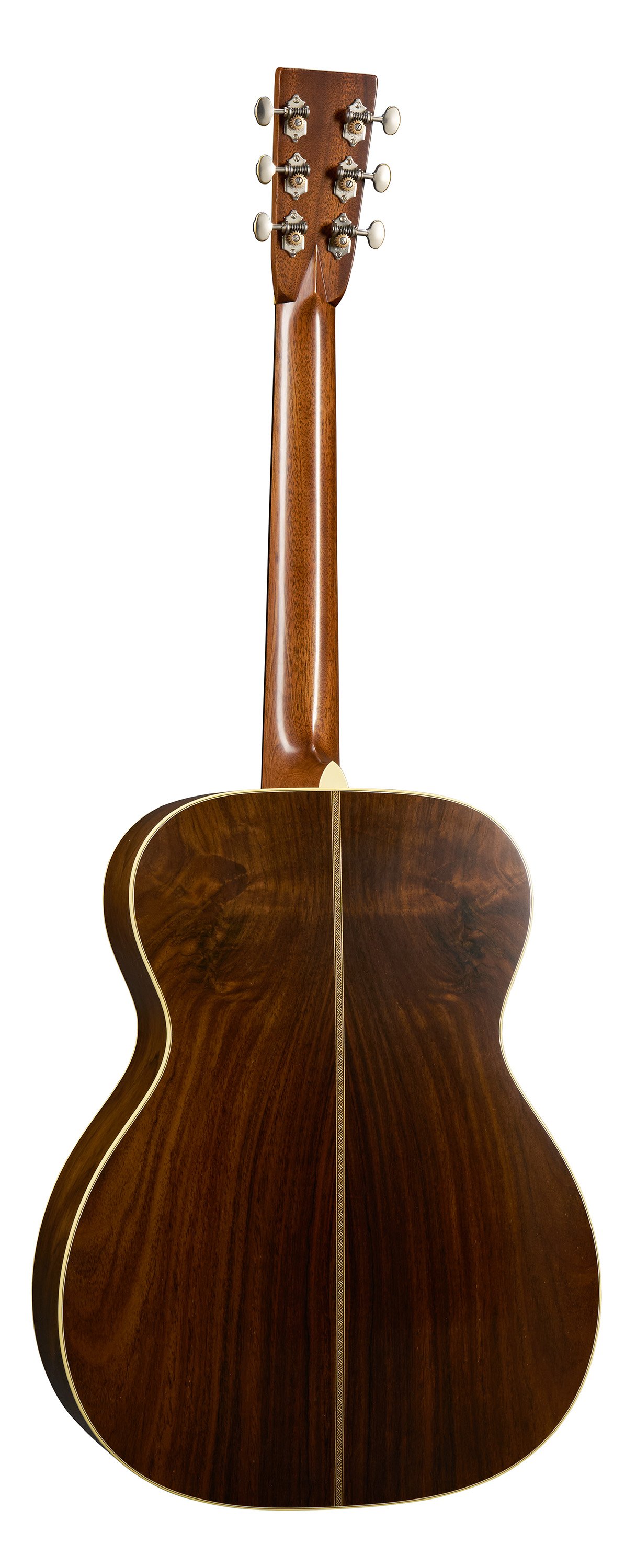 Back of Custom Shop 000-28 1937 Brazilian Rosewood image number 2