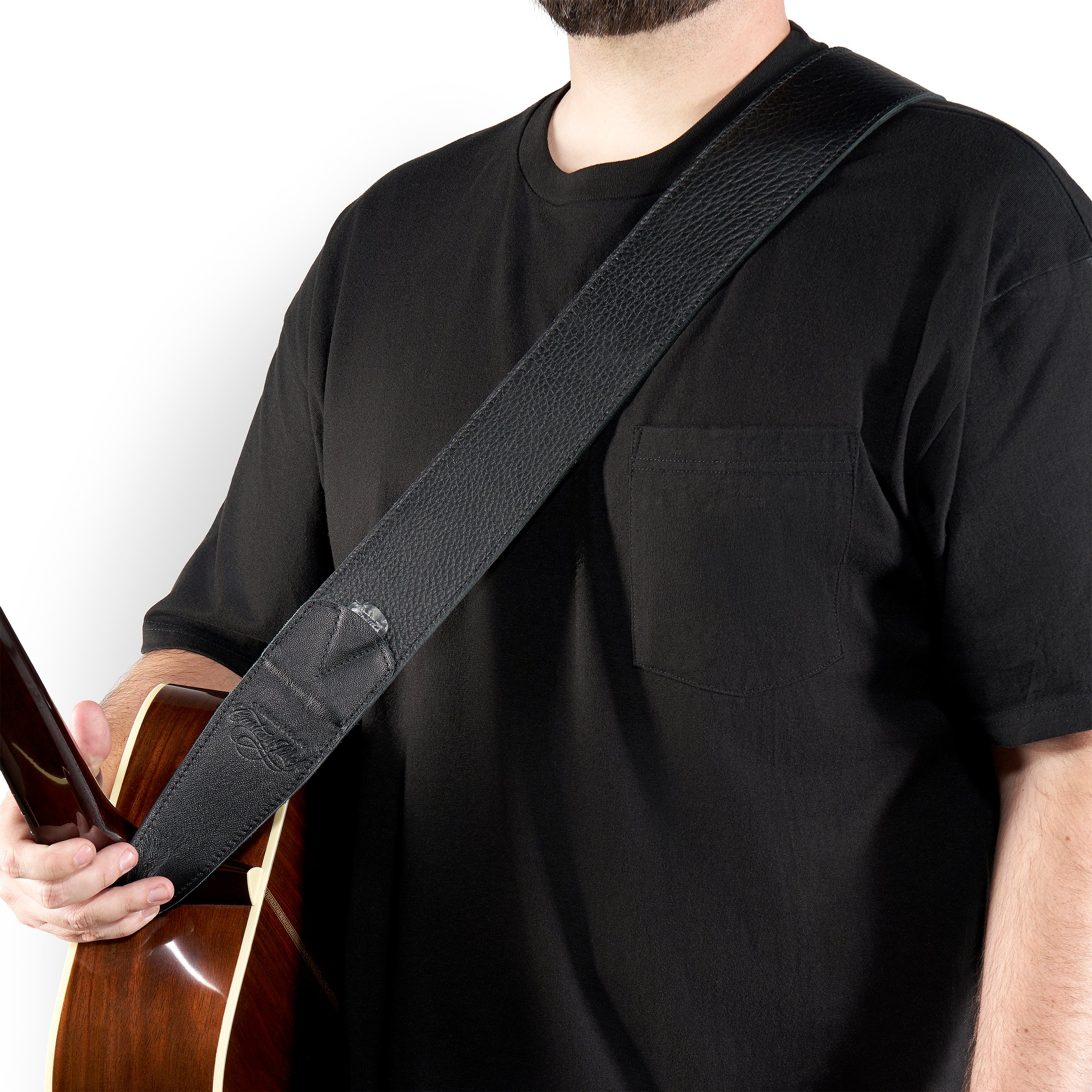 Martin Custom Shop Leather Pickholder Strap image number 1