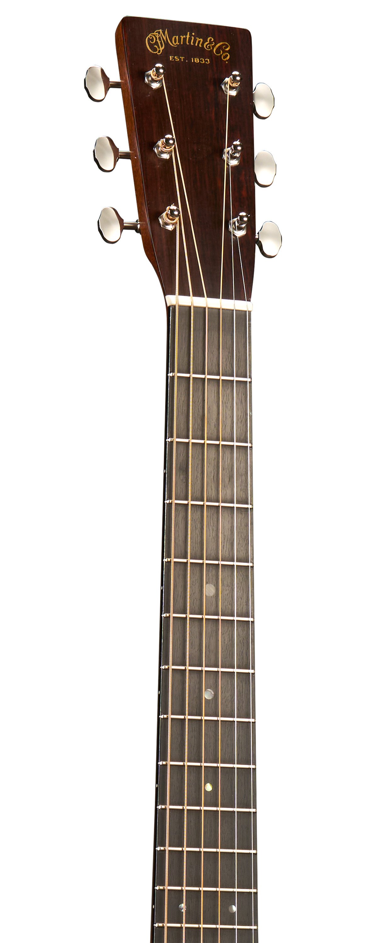 Headstock & Neck of Martin Custom Shop D-18 1937 Sinker Mahogany Guitar image number 4