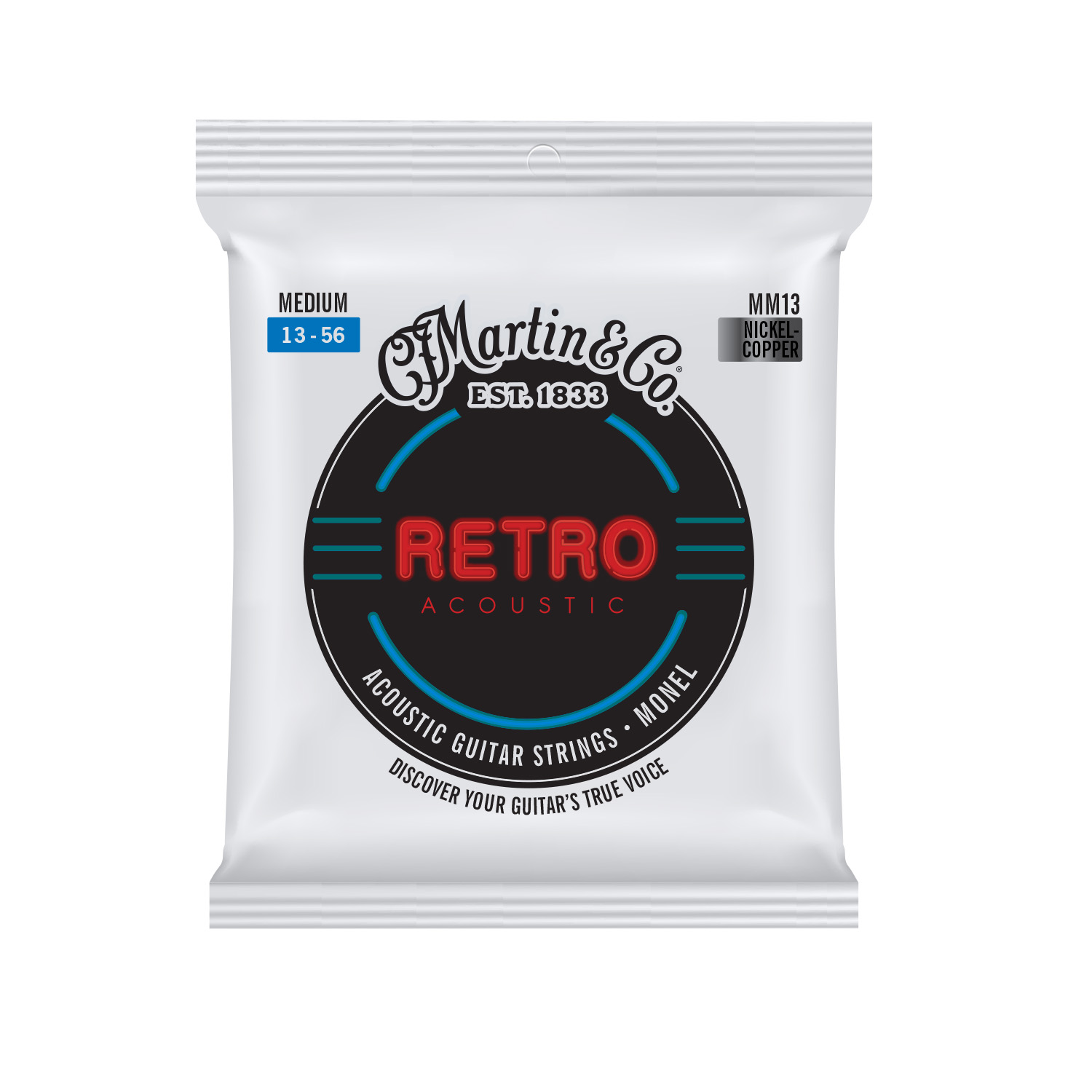Martin Medium Retro Guitar Strings image number 1
