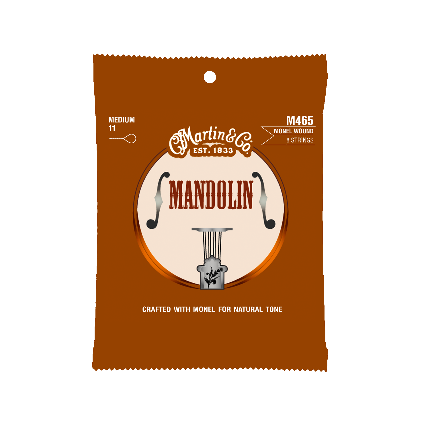 Mandolin Strings Monel image number 1