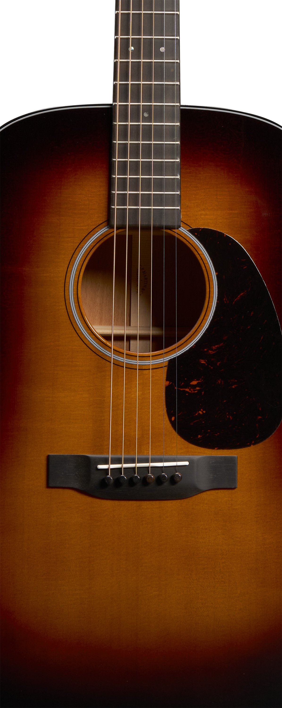 Body of Martin D-18 Gloss 1935 Sunburst Guitar image number 3