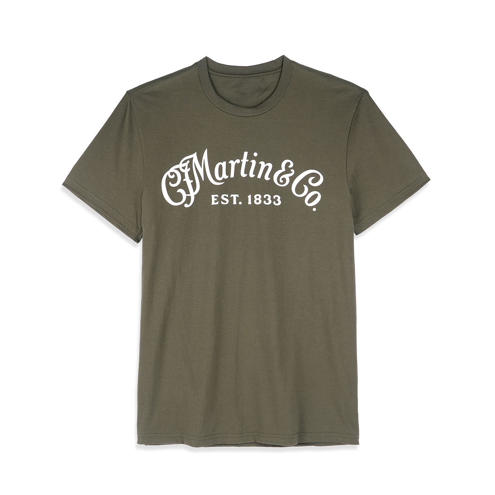 Martin Olive Logo T Shirt