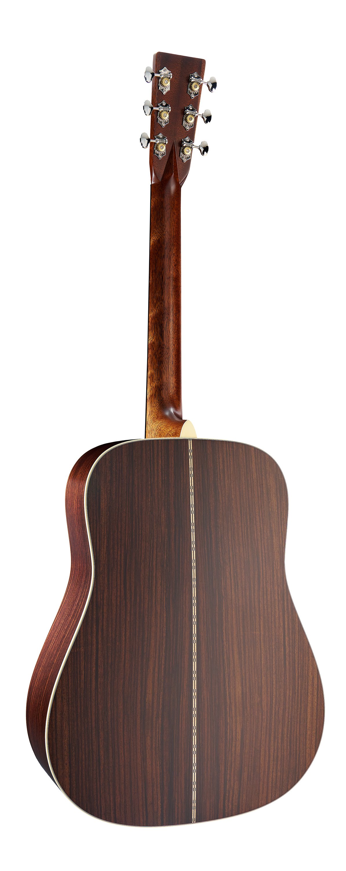 Back of Martin D-28 Satin 1935 Sunburst Guitar image number 2