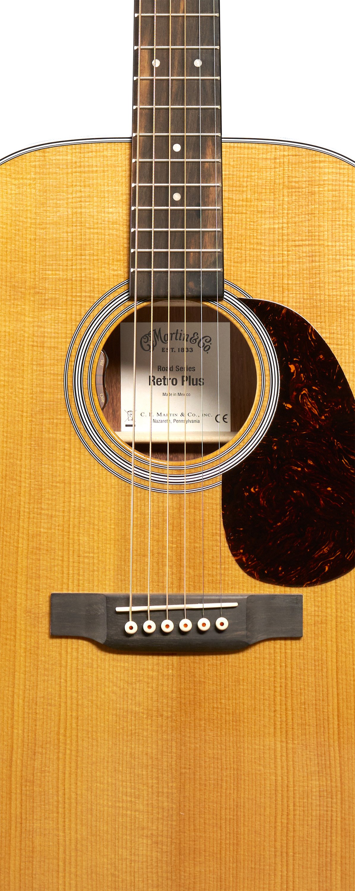 Body of Martin 000E Retro Plus Granadillo Guitar image number 3