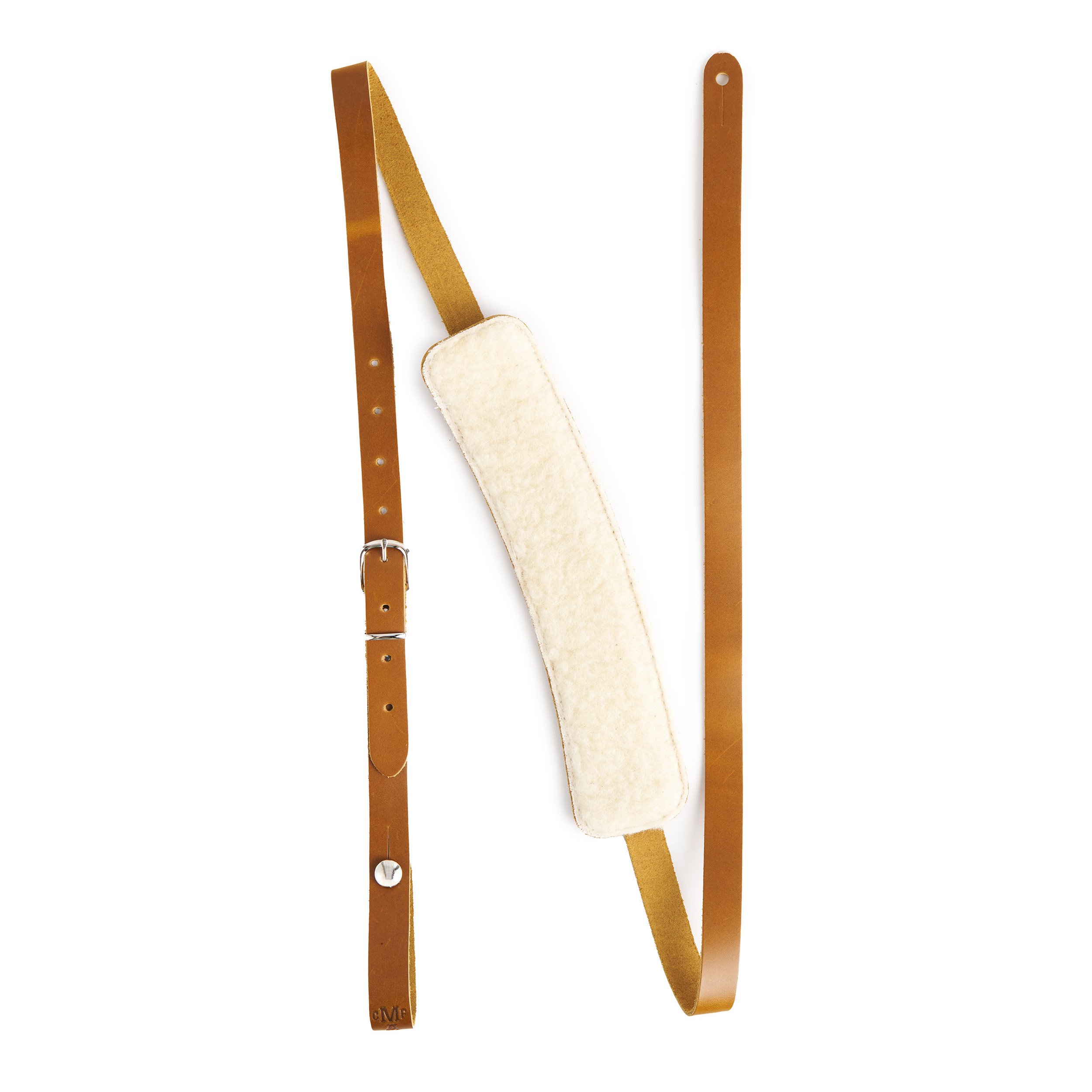 Martin Vintage Leather Acoustic Straps with Padded Slider - Tan image number 1