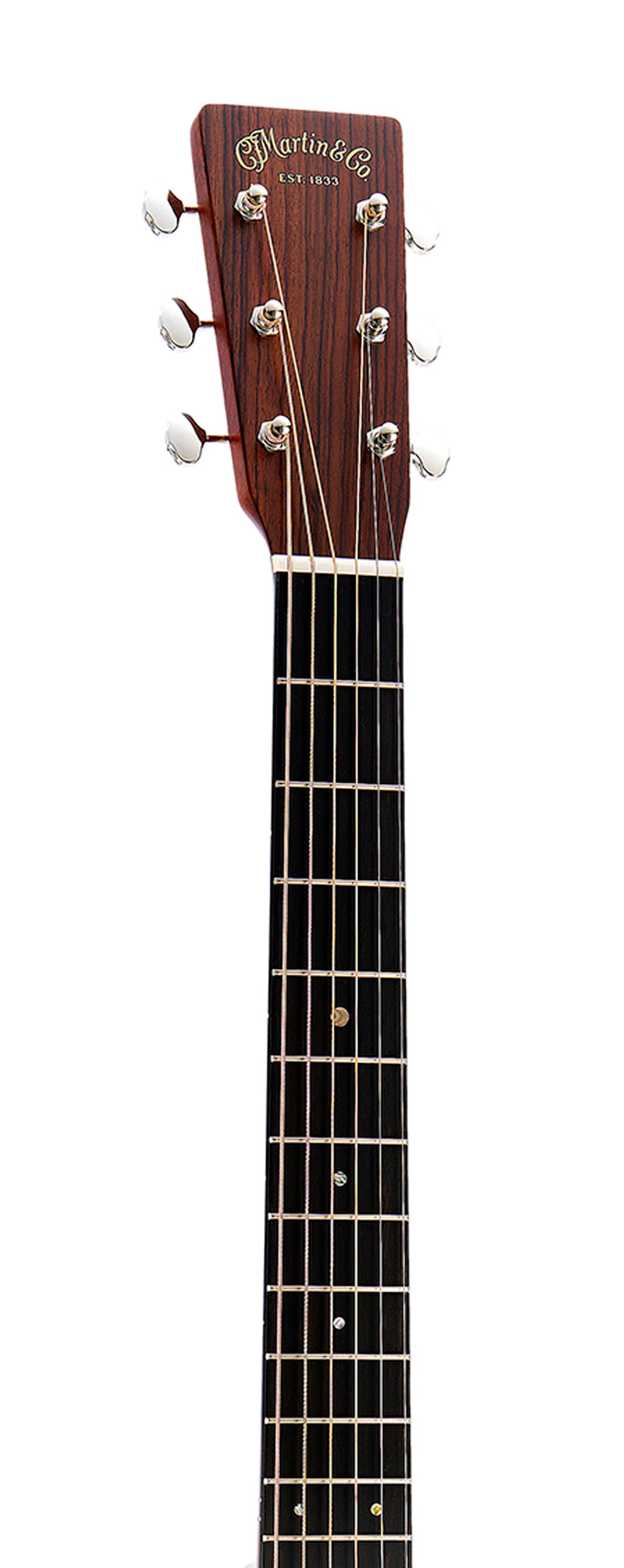 Headstock and Neck of Martin D-18 Satin 1933 Ambertone Guitar image number 4