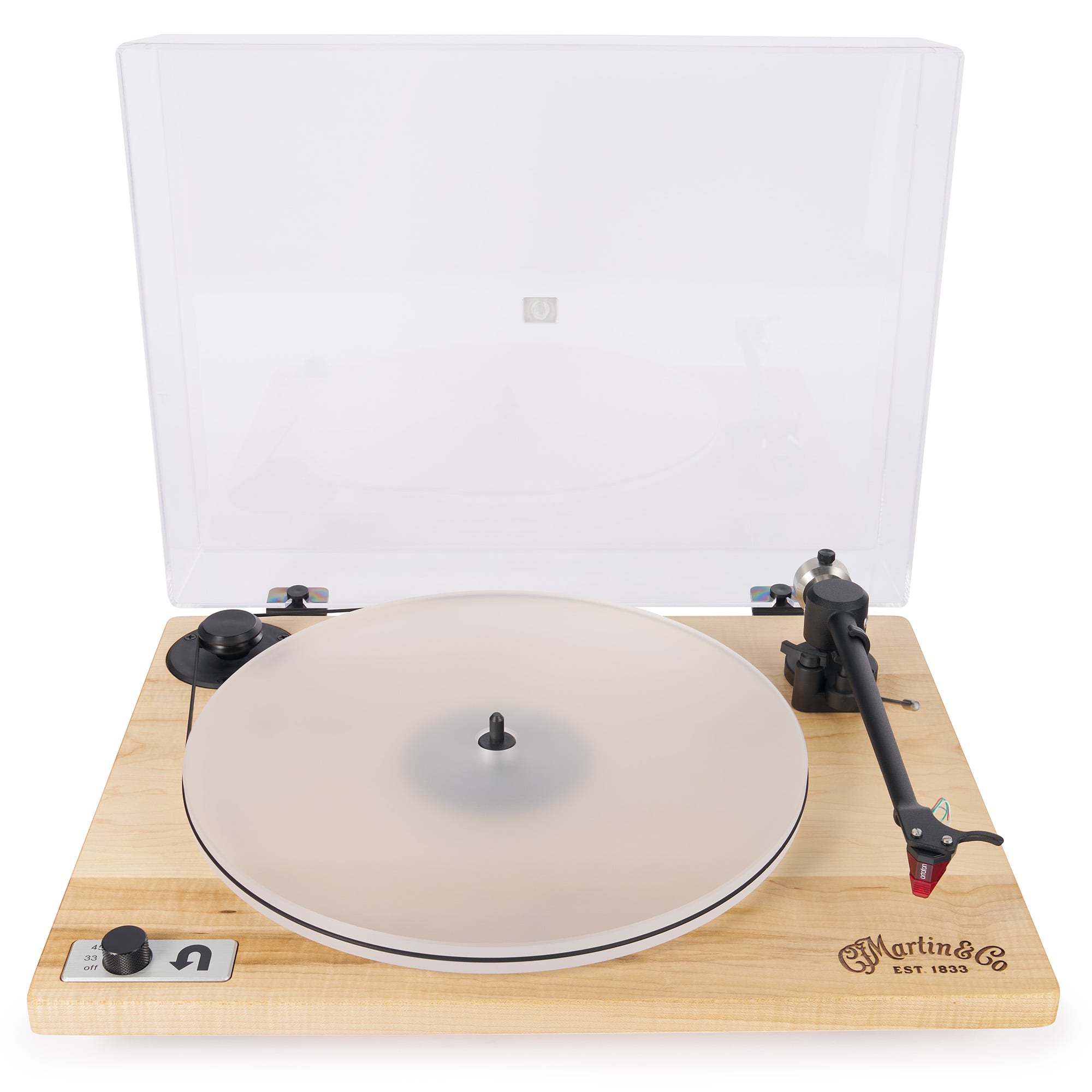 Front of Martin x U-Turn Orbit Special Maple Turntable image number 2
