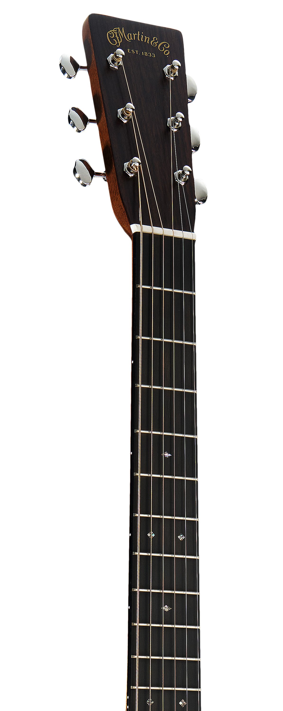 Headstock and Neck of Martin OM-28E Guitar image number 4