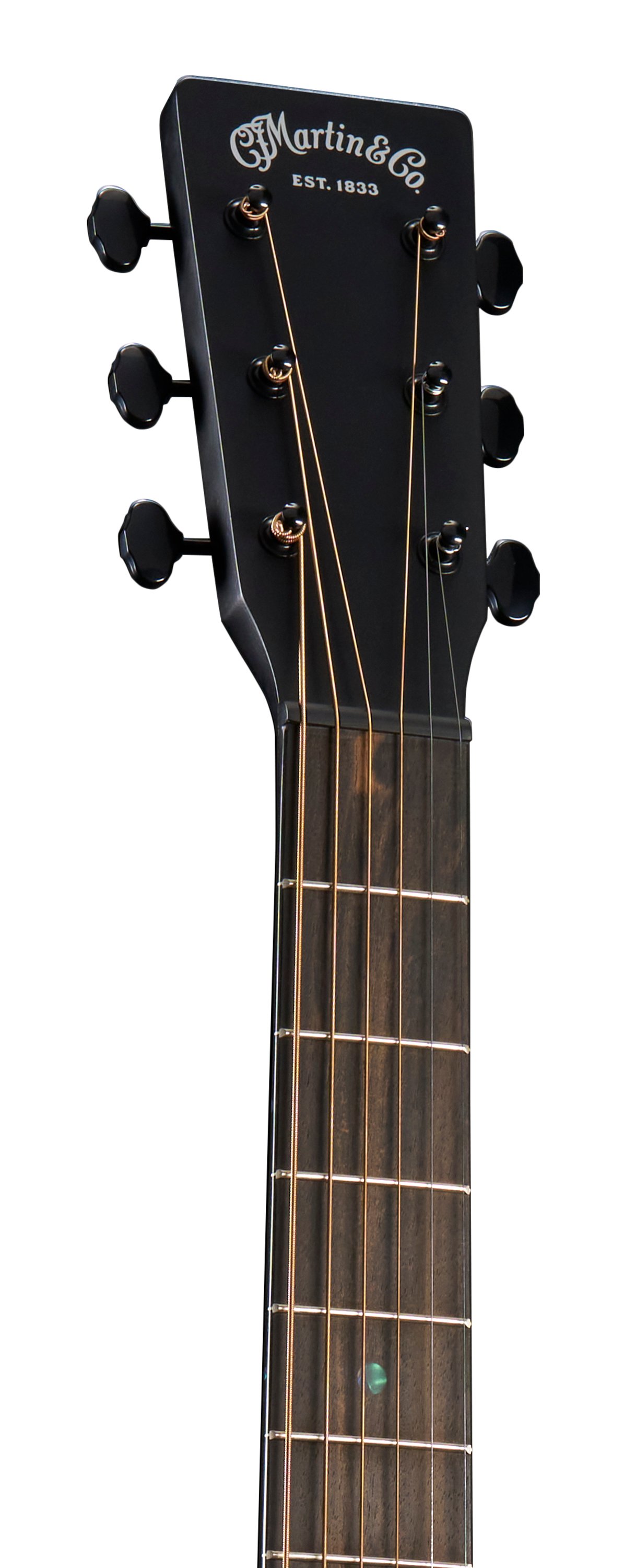 Headstock & Neck of Martin DC-10E Modern Black Guitar image number 4