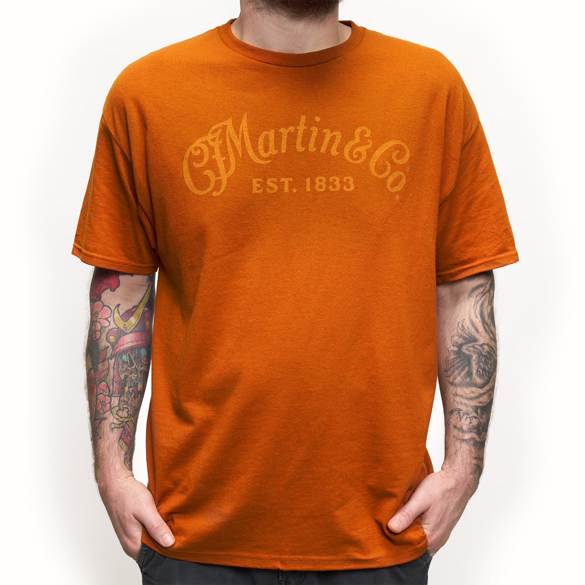 Martin Tone on Tone Burnt Orange T-shirt image number 1