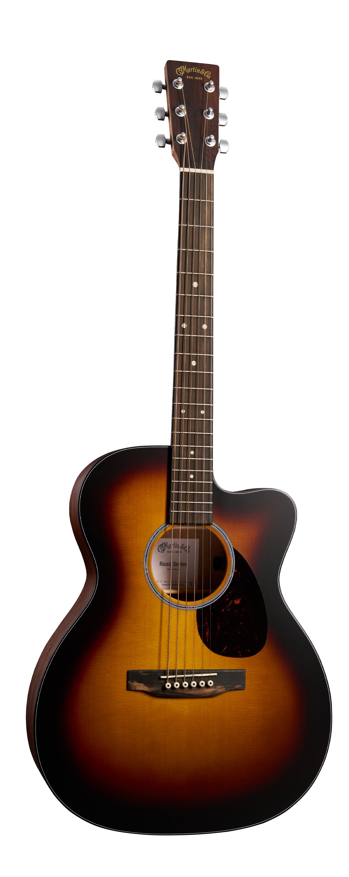 Martin OMC-10E Modern Burst Guitar image number 1