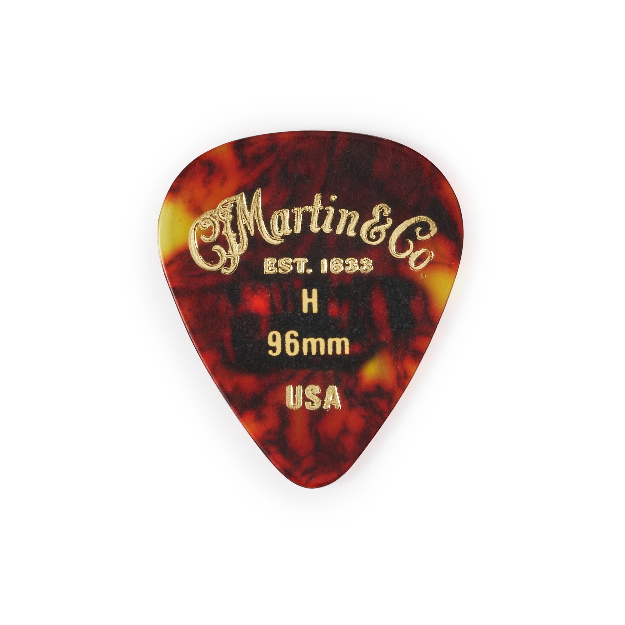 Faux Tortoise Celluloid Variety Pick Pack image number 6