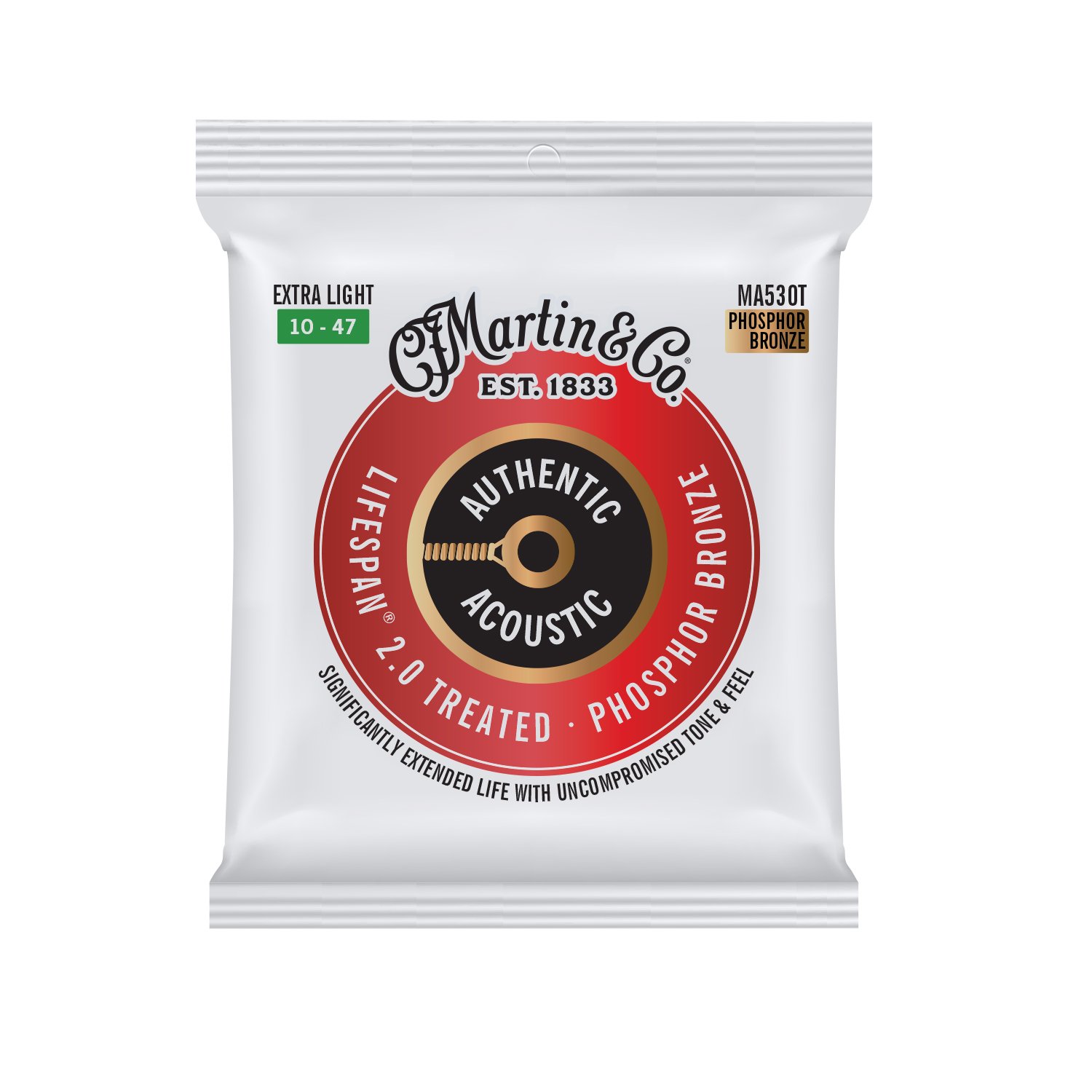 Front of Martin Lifespan MA530T Guitar Strings image number 1