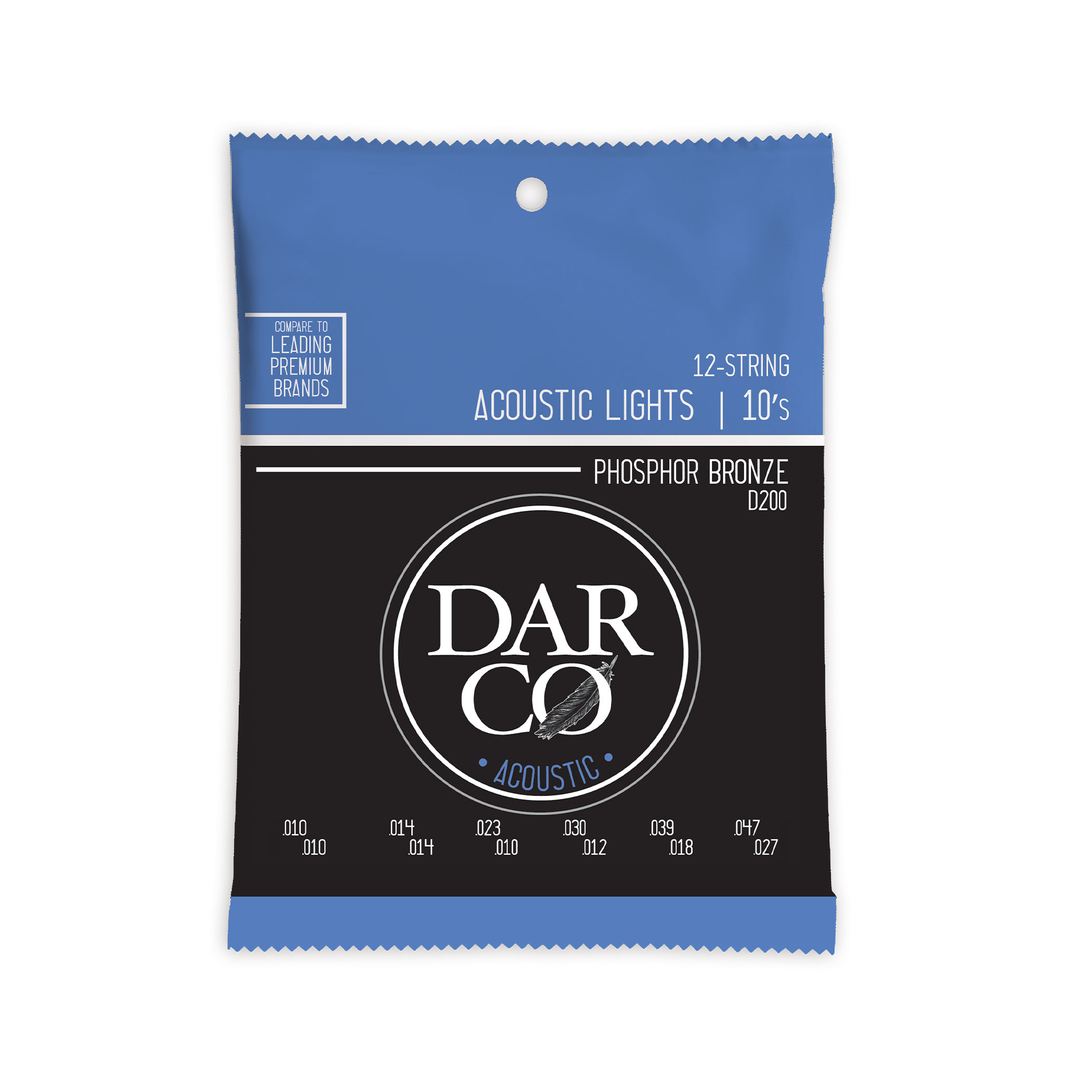 Darco&reg; Acoustic Guitar Strings Phosphor Bronze image number 1