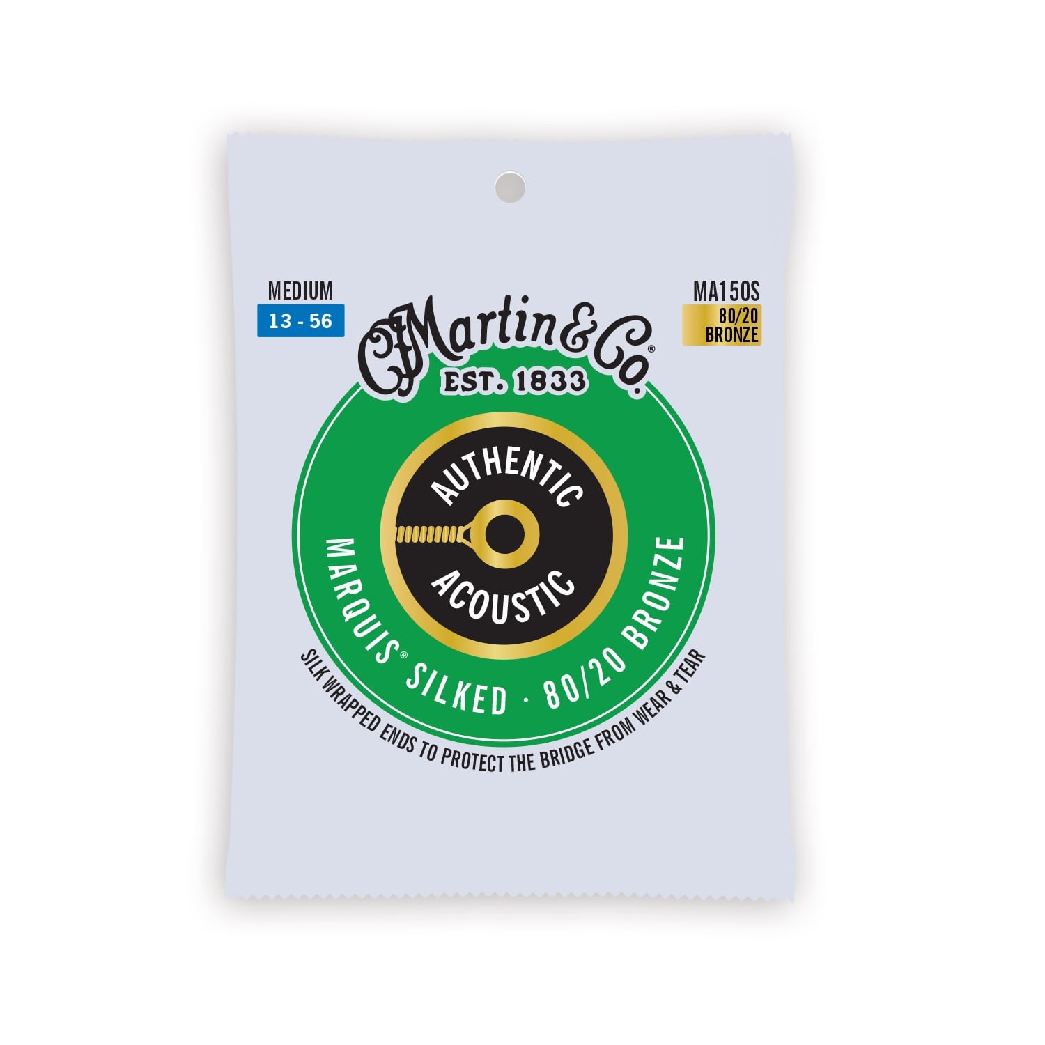 Authentic Acoustic Marquis&reg; Silked Guitar Strings 80/20 Bronze image number 1