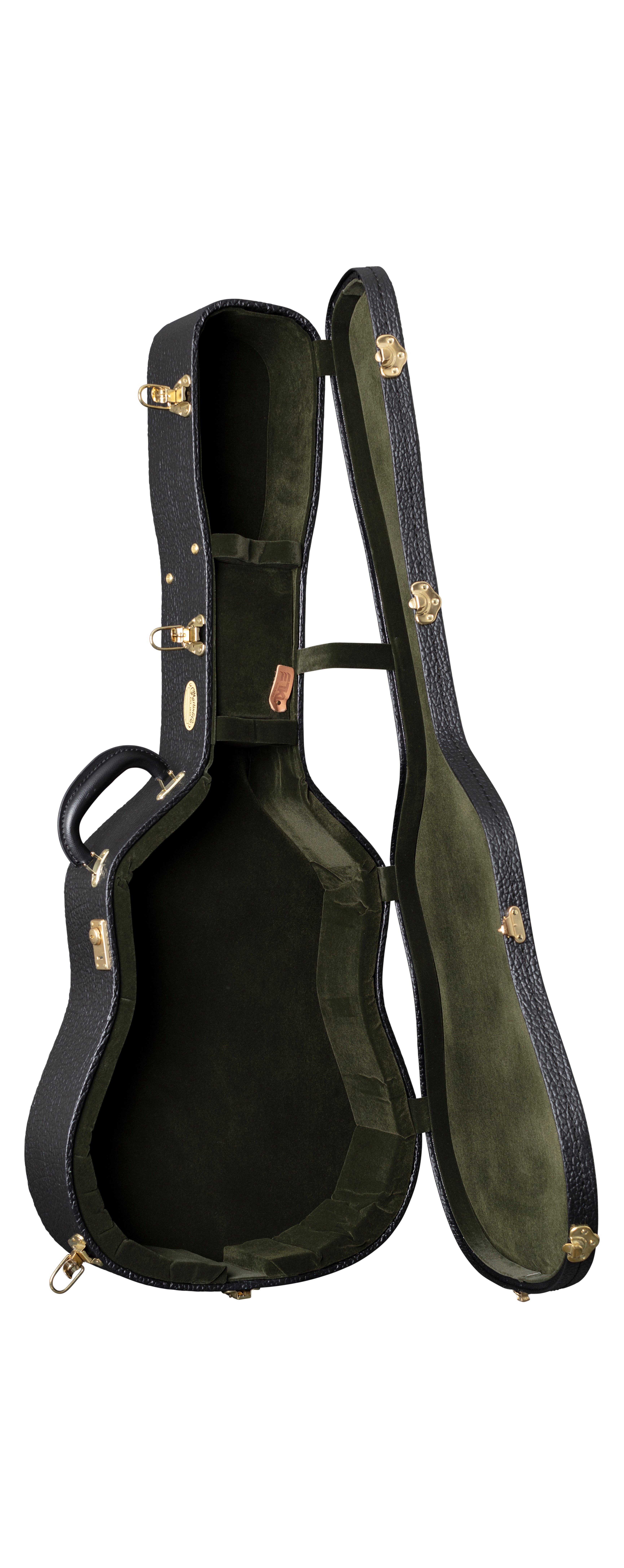 Open guitar case for a Martin guitar image number 6
