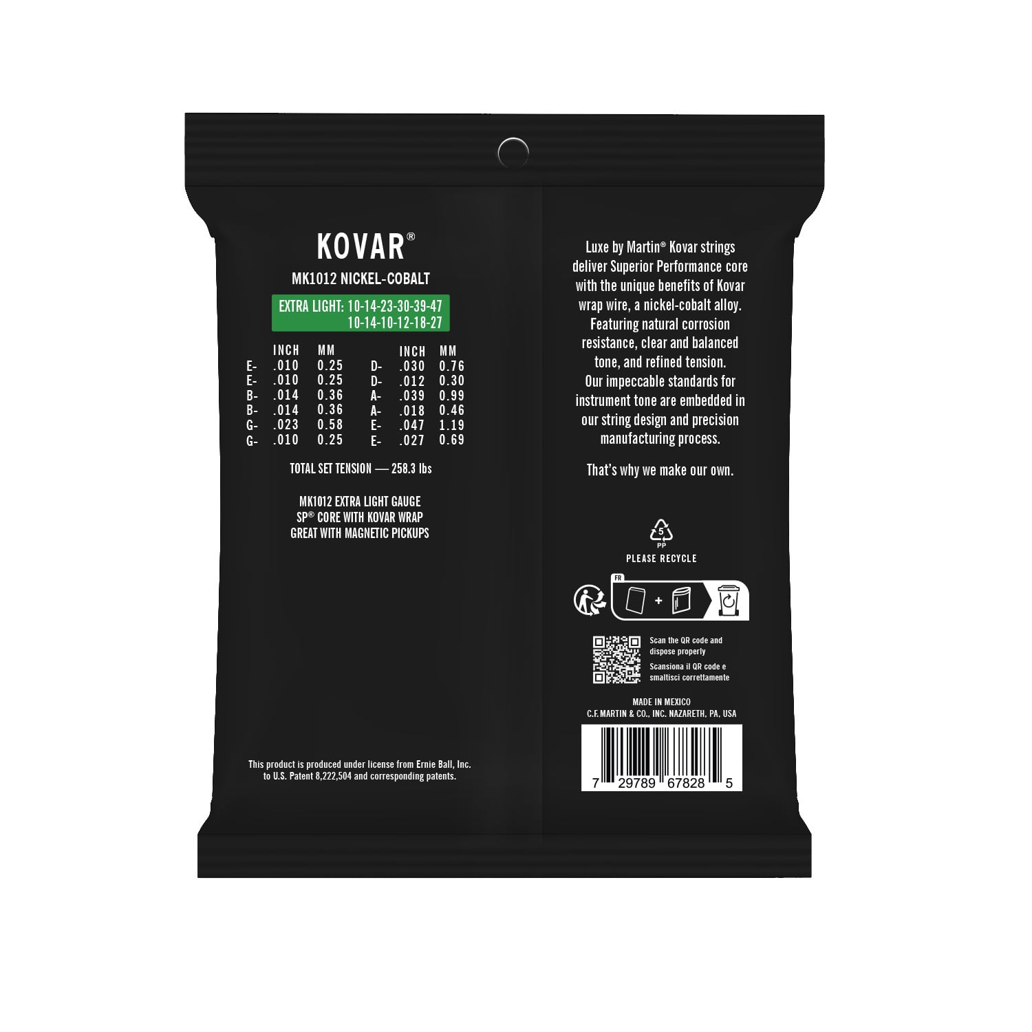Luxe by Martin&reg; Kovar&trade; SP Core Strings image number 2