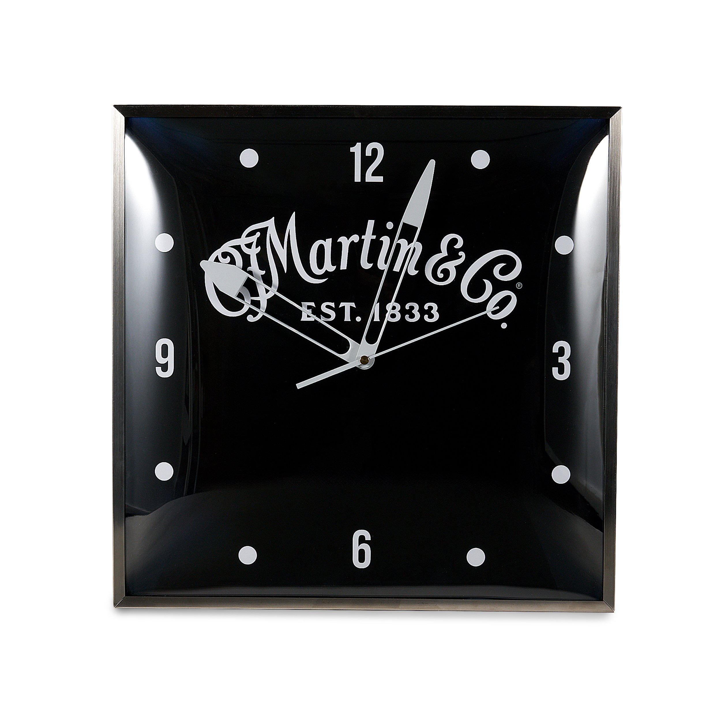 Martin D-28 Silhouette Lighted Wall Clock  image number 1