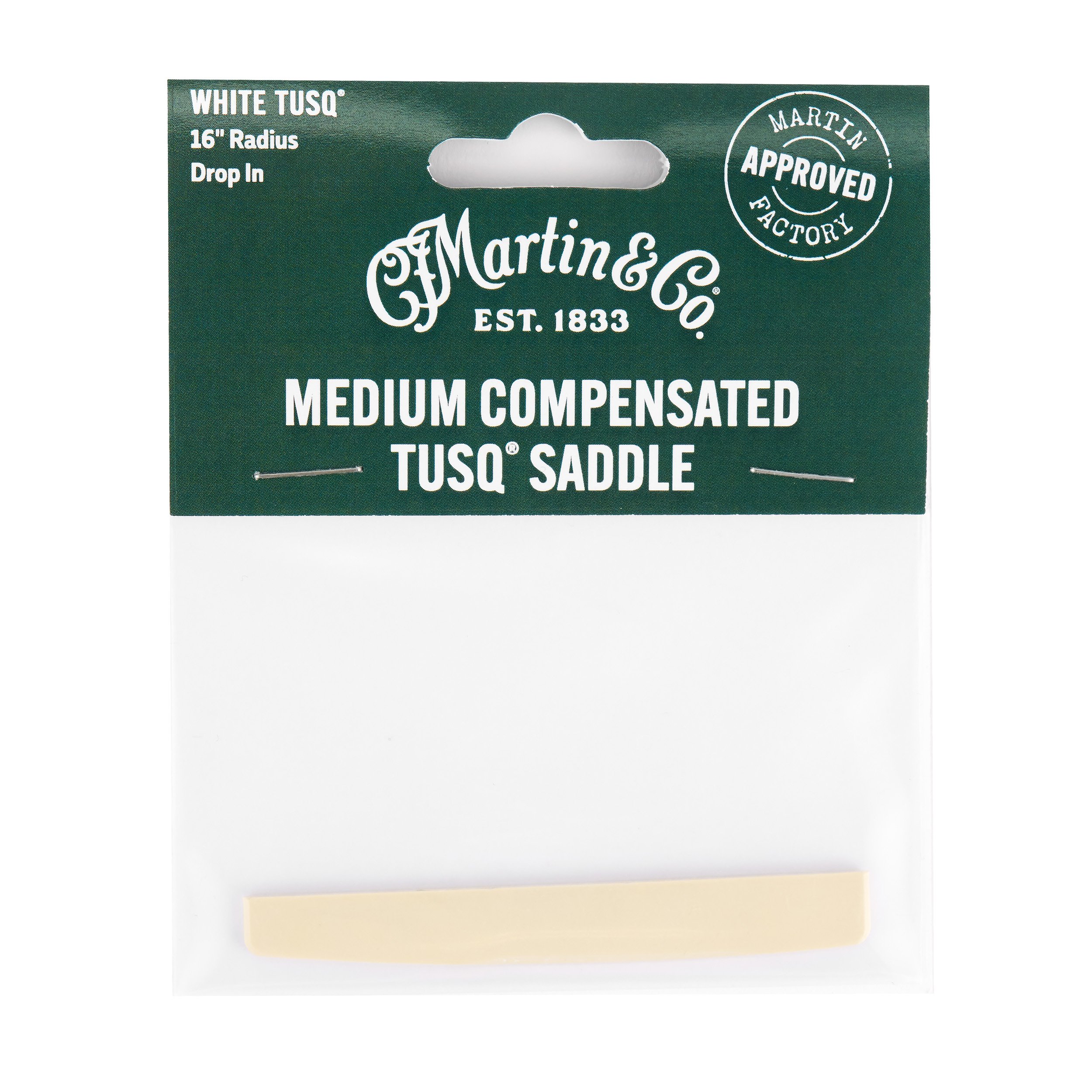 Martin Medium Compensated Tusq Saddle image number 1