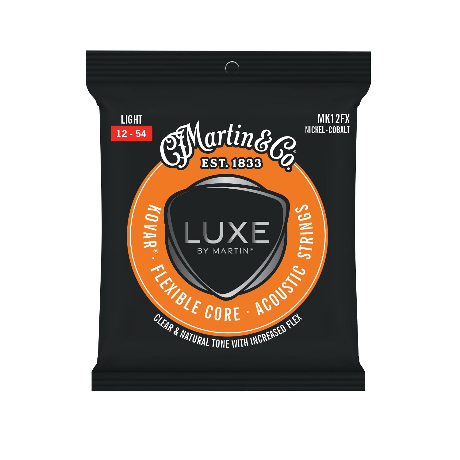 Luxe by Martin&reg; Kovar&trade; Flexible Core Guitar Strings image number 1