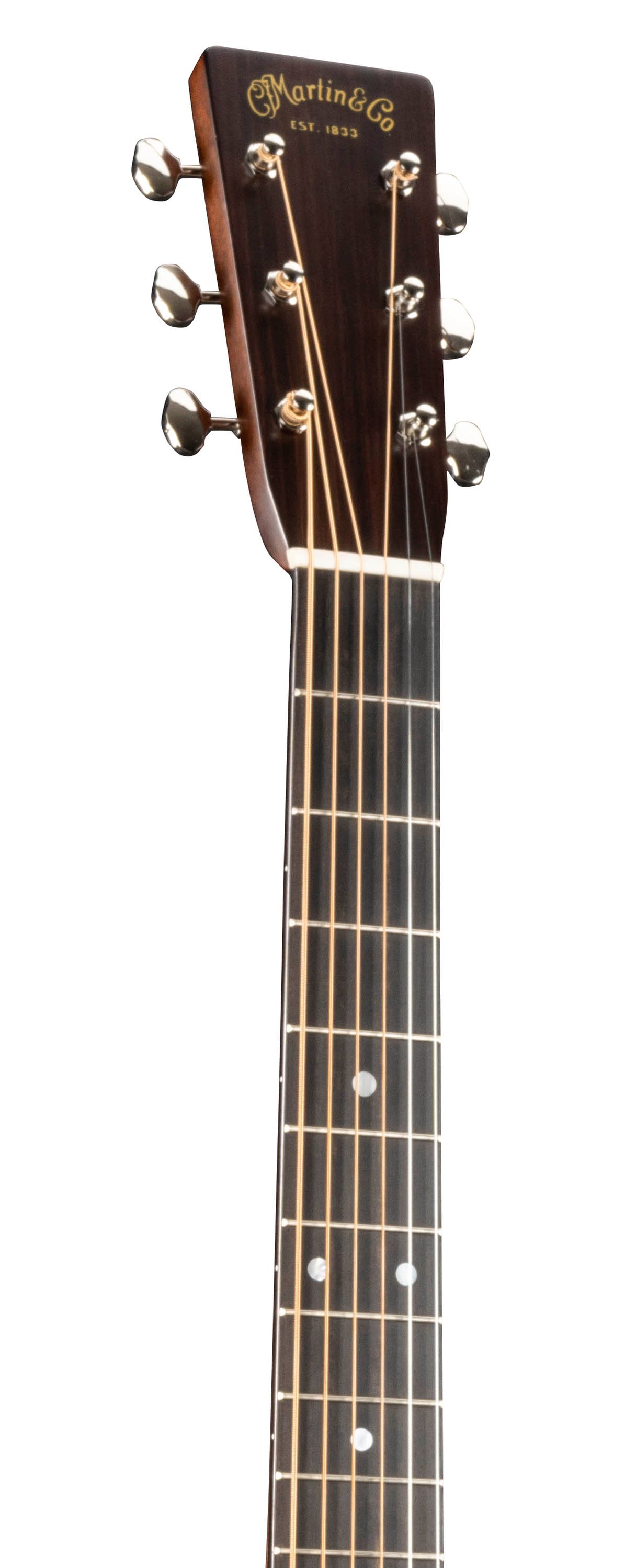 Headstock and Neck of Martin SC-28E Guitar image number 4