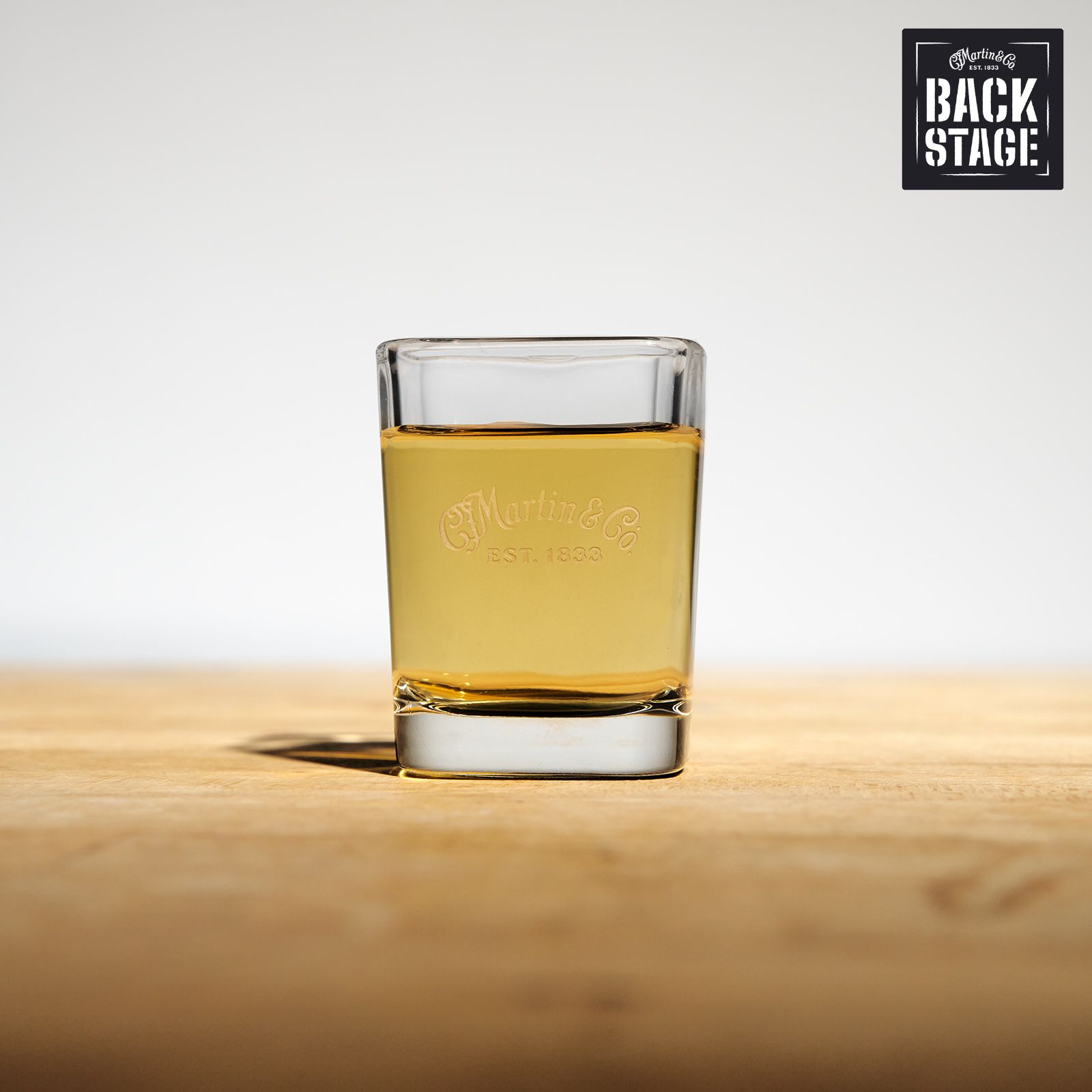 Martin Black Bottom Shot Glass image number 1