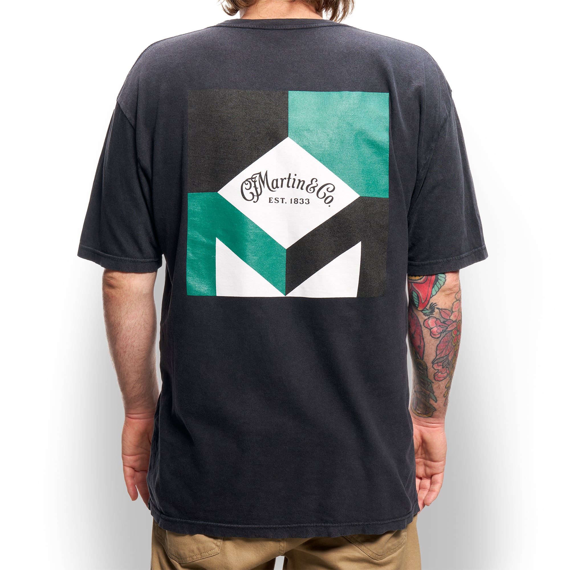 Back of Martin Retro Logo T-Shirt image number 2