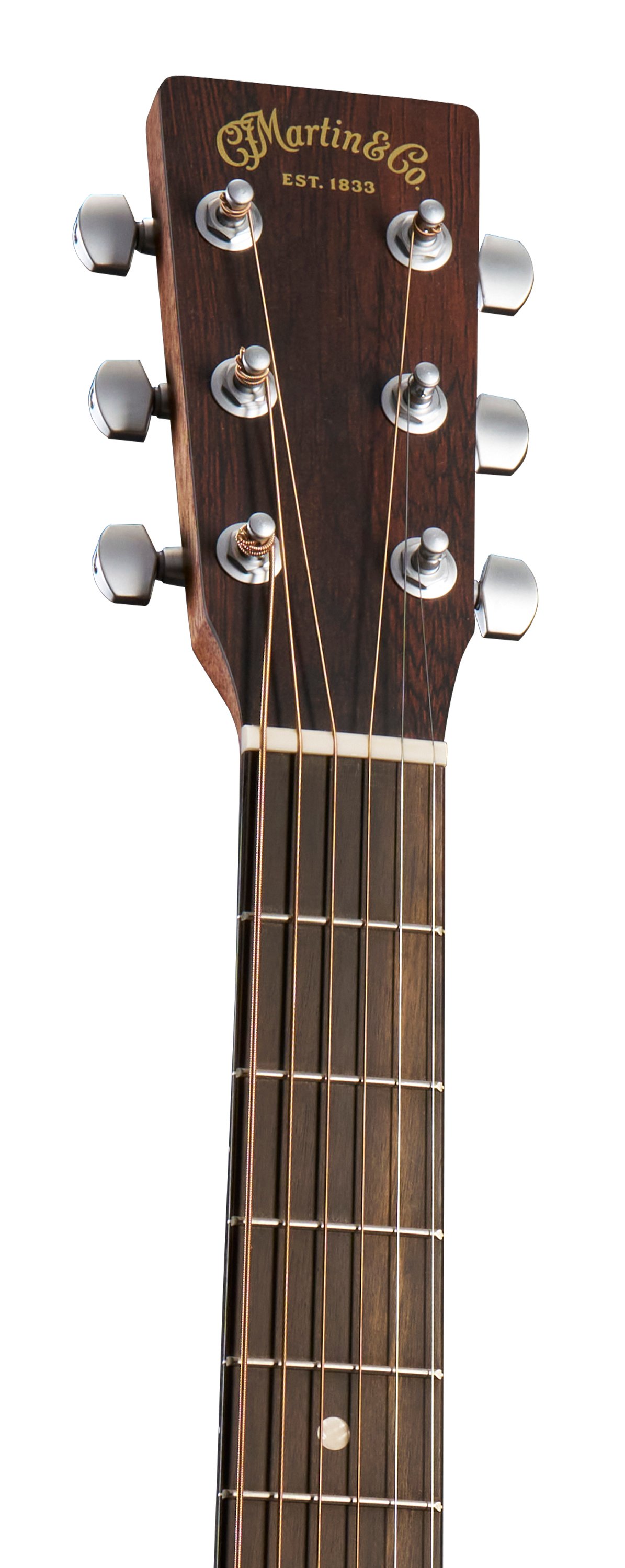 Headstock & Neck of Martin OMC-10E Modern Burst Guitar image number 4