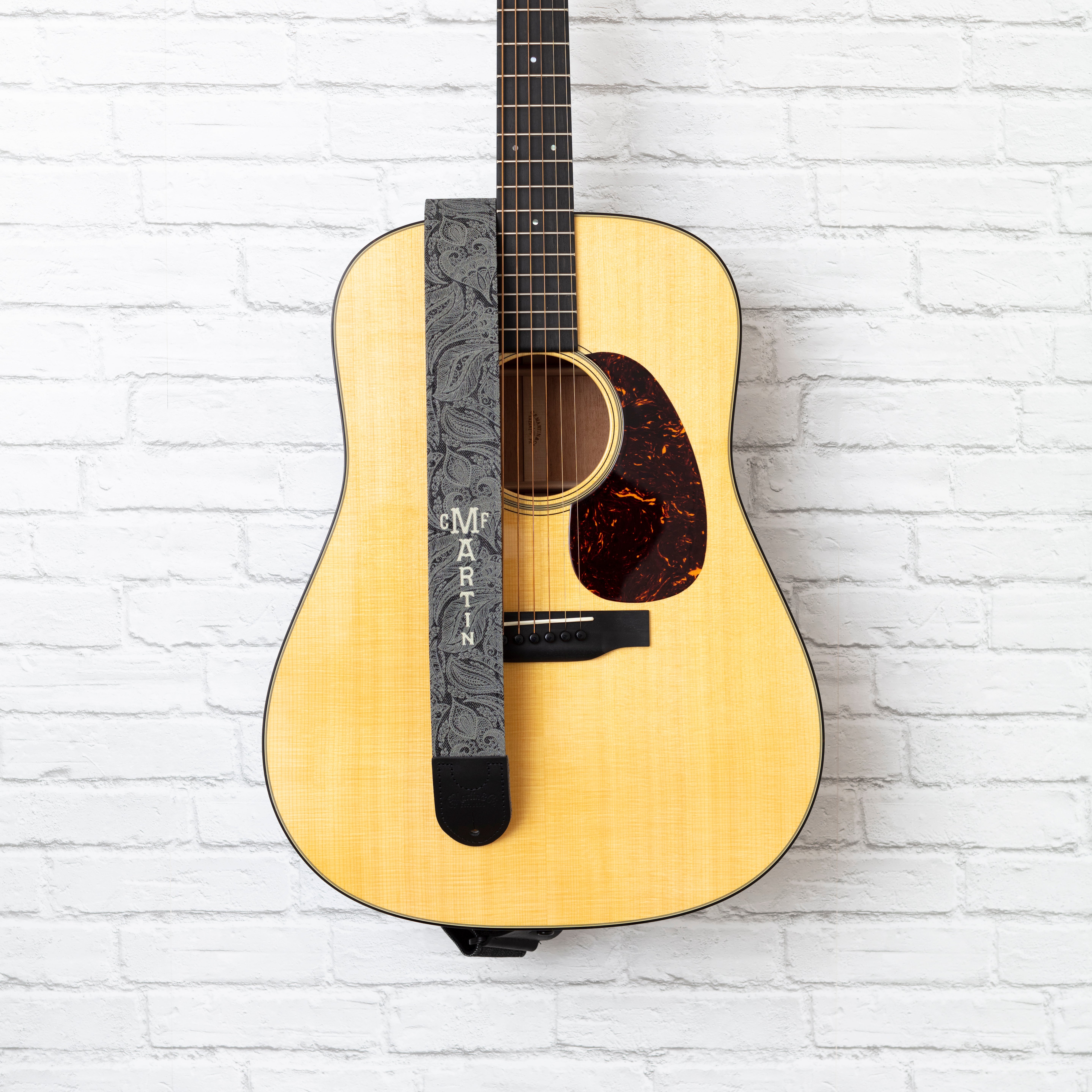 Scroll-and-Leaf Denim Strap image number 3