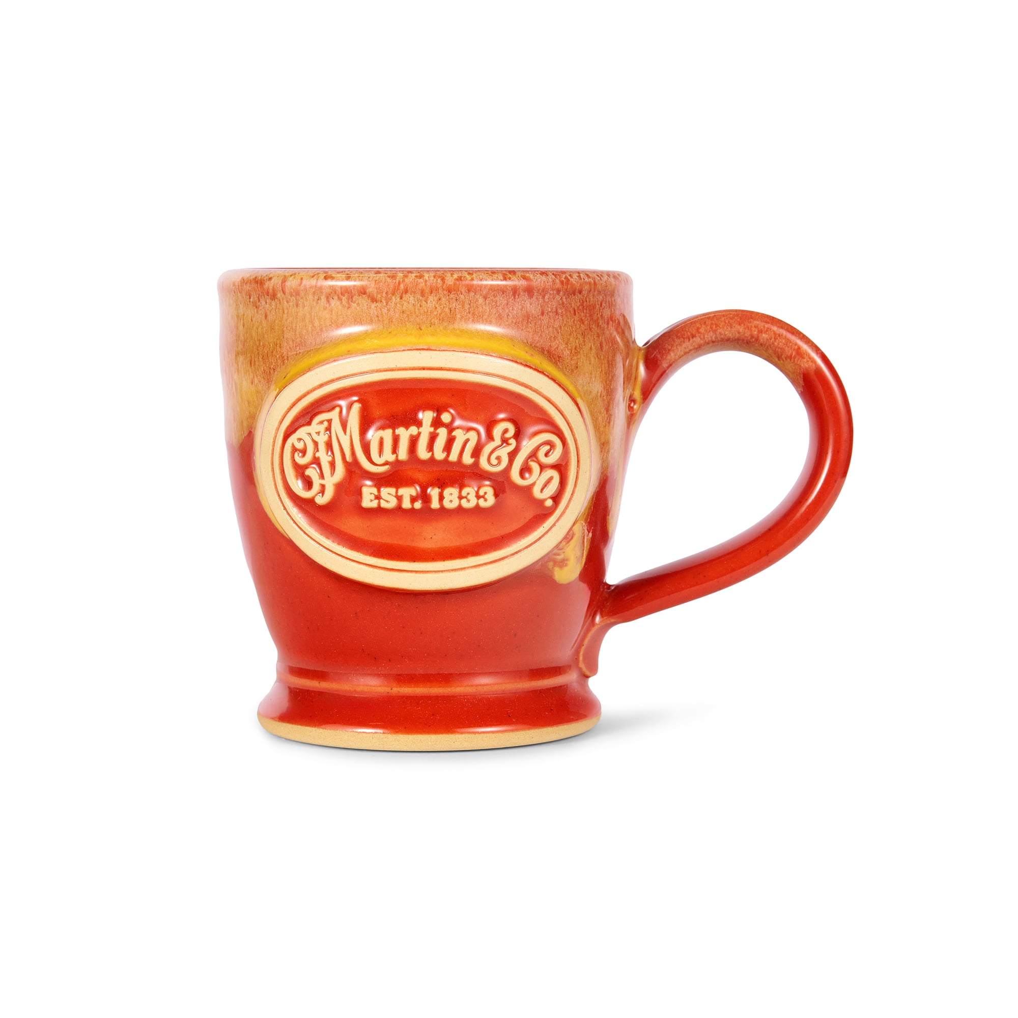 Martin Burnt Orange Bistro Mug image number 1