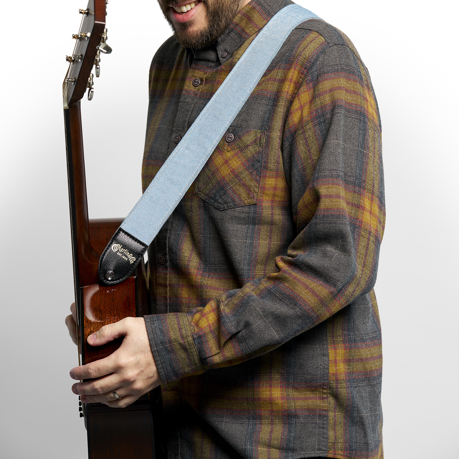 Wool guitar strap discount