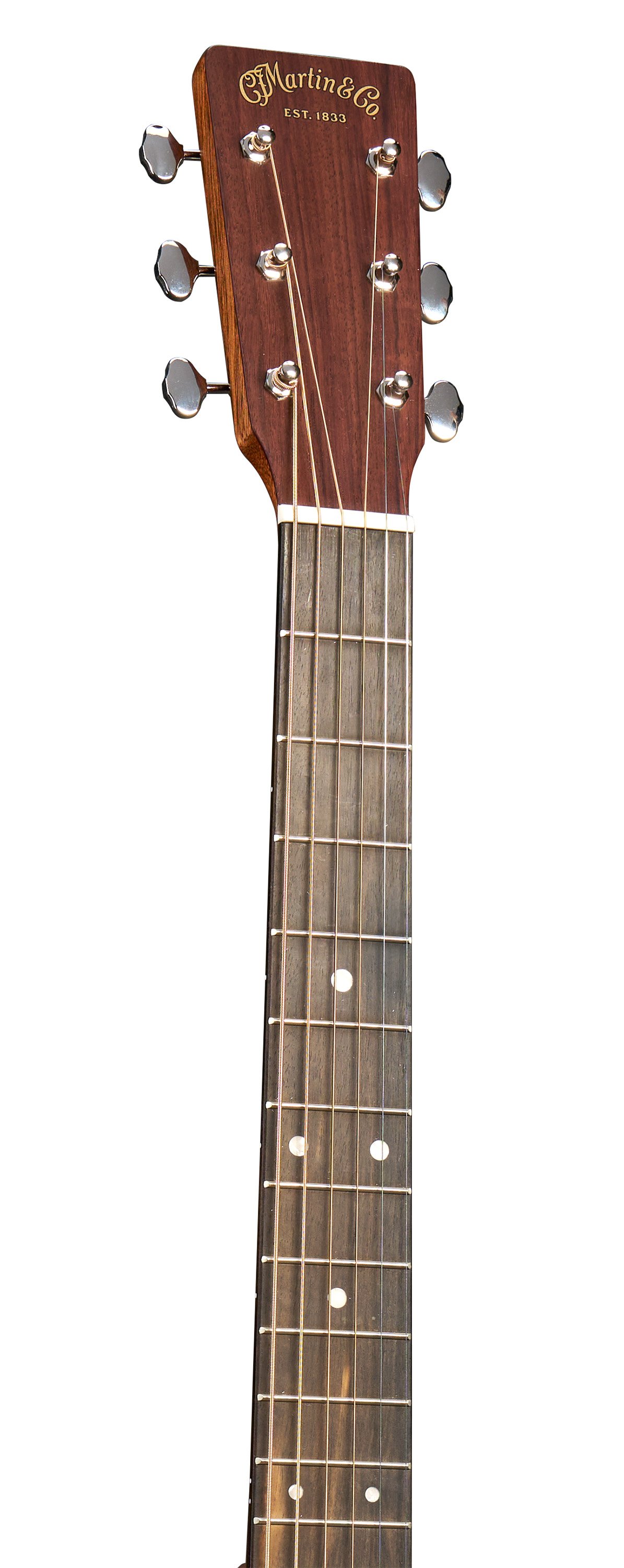 Headstock & Neck of Martin 000E Retro Plus Granadillo Guitar image number 4