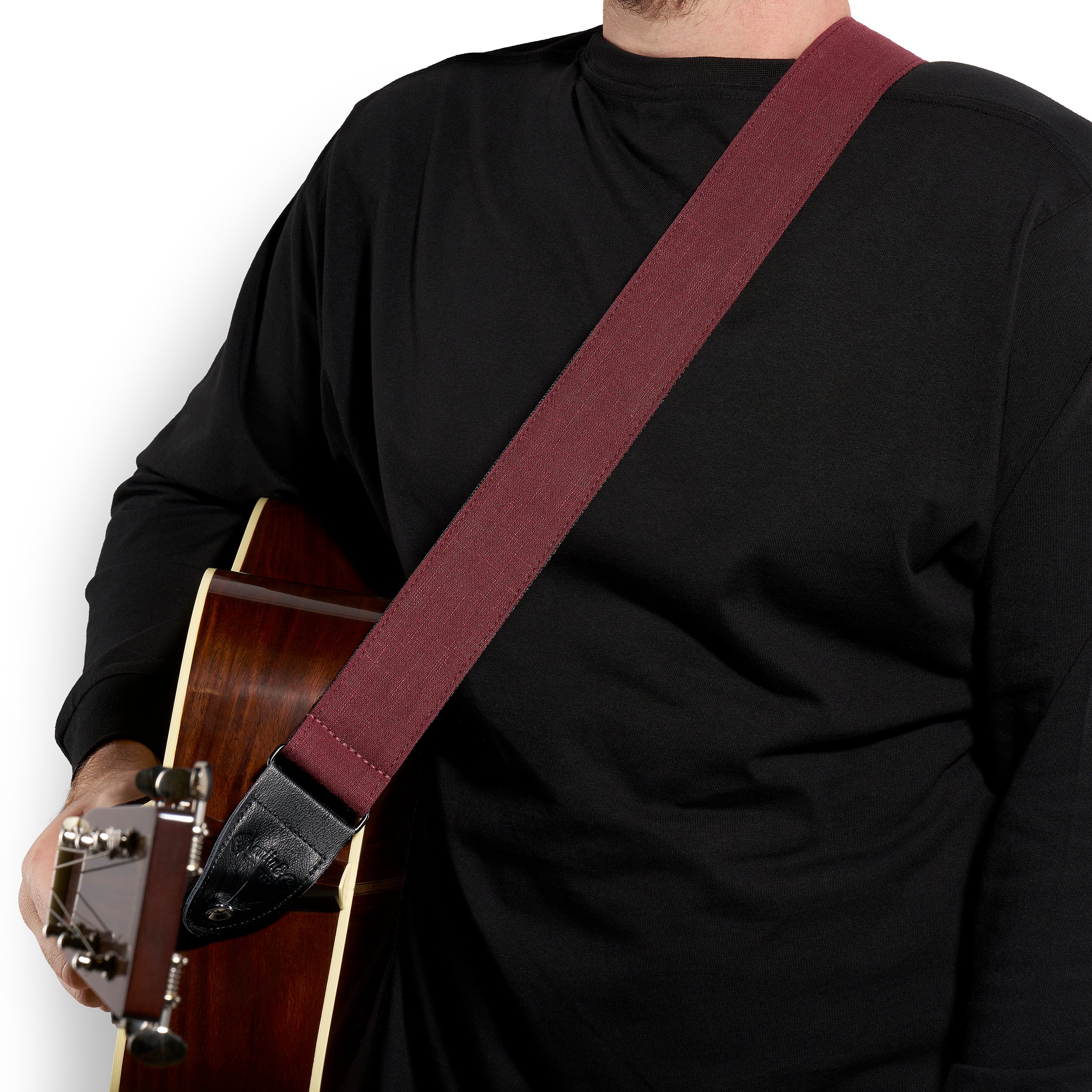 Martin Burgundy Hemp Strap image number 2