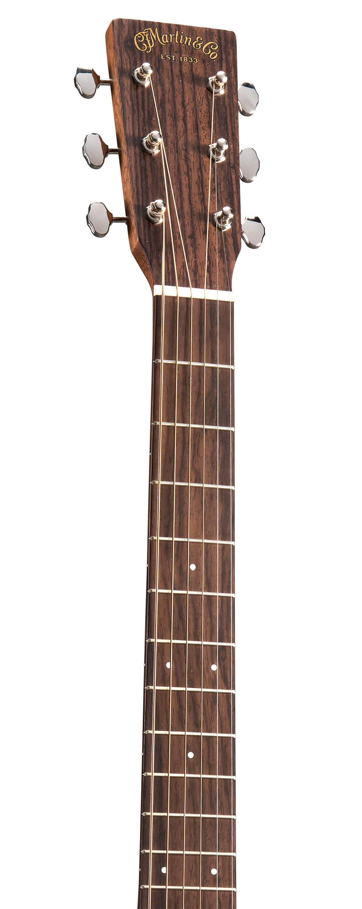 Headstock and Neck of Martin 10-E Retro Jason Isbell Guitar image number 4