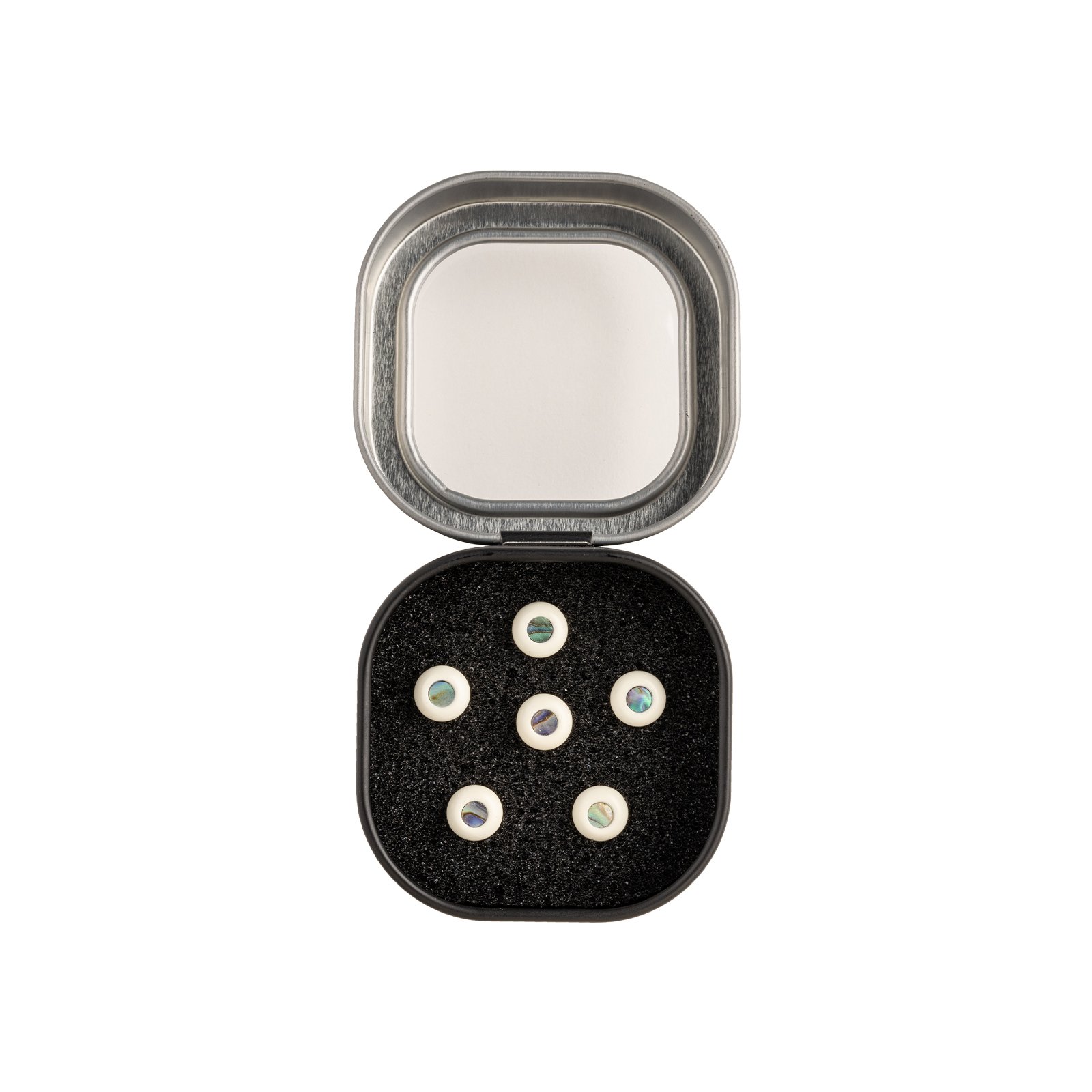 LUXE BY MARTIN® Bridge Pins (Bone with Pearl) | Martin Guitar