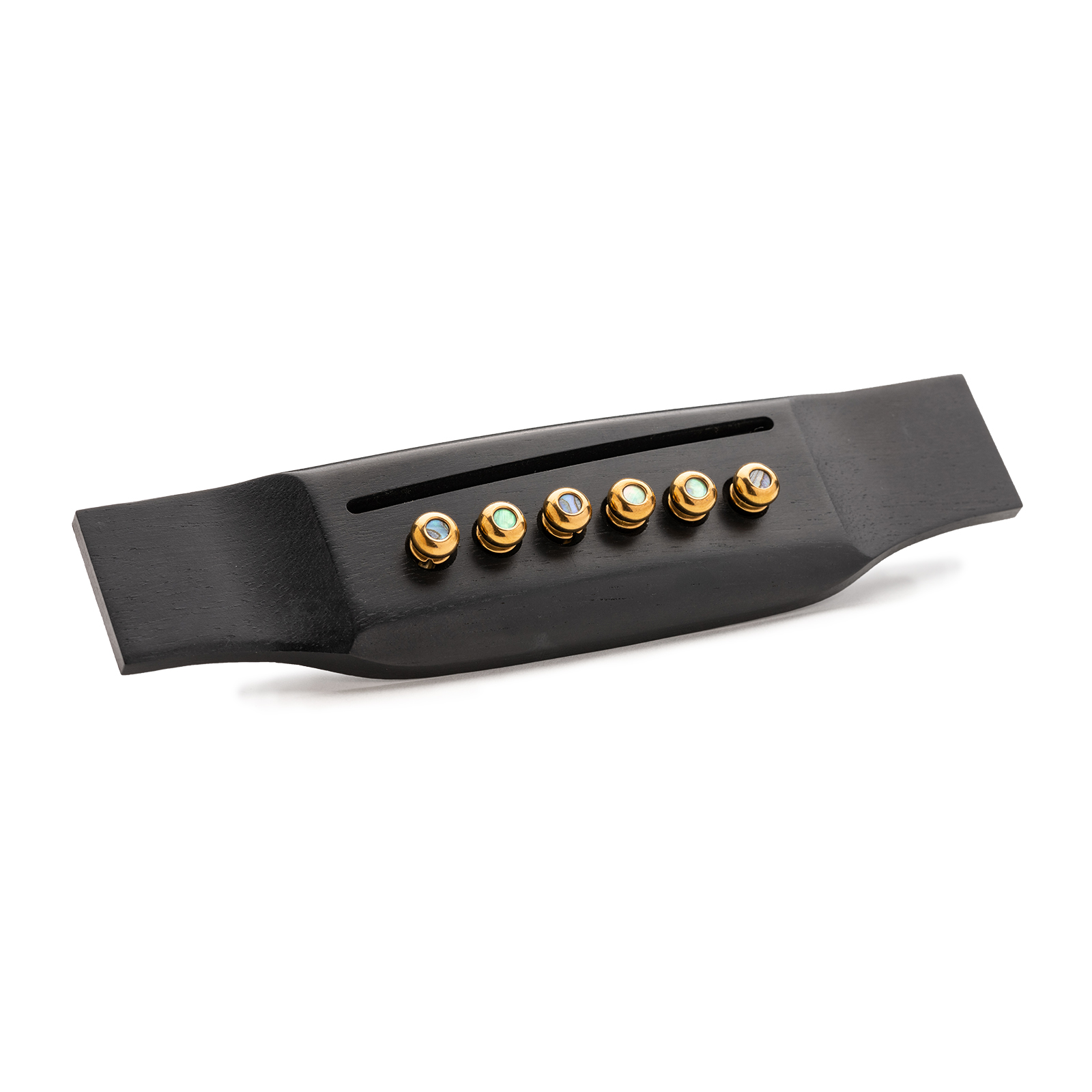 LUXE BY MARTIN® Bridge Pins (Gold with Pearl) | Martin Guitar