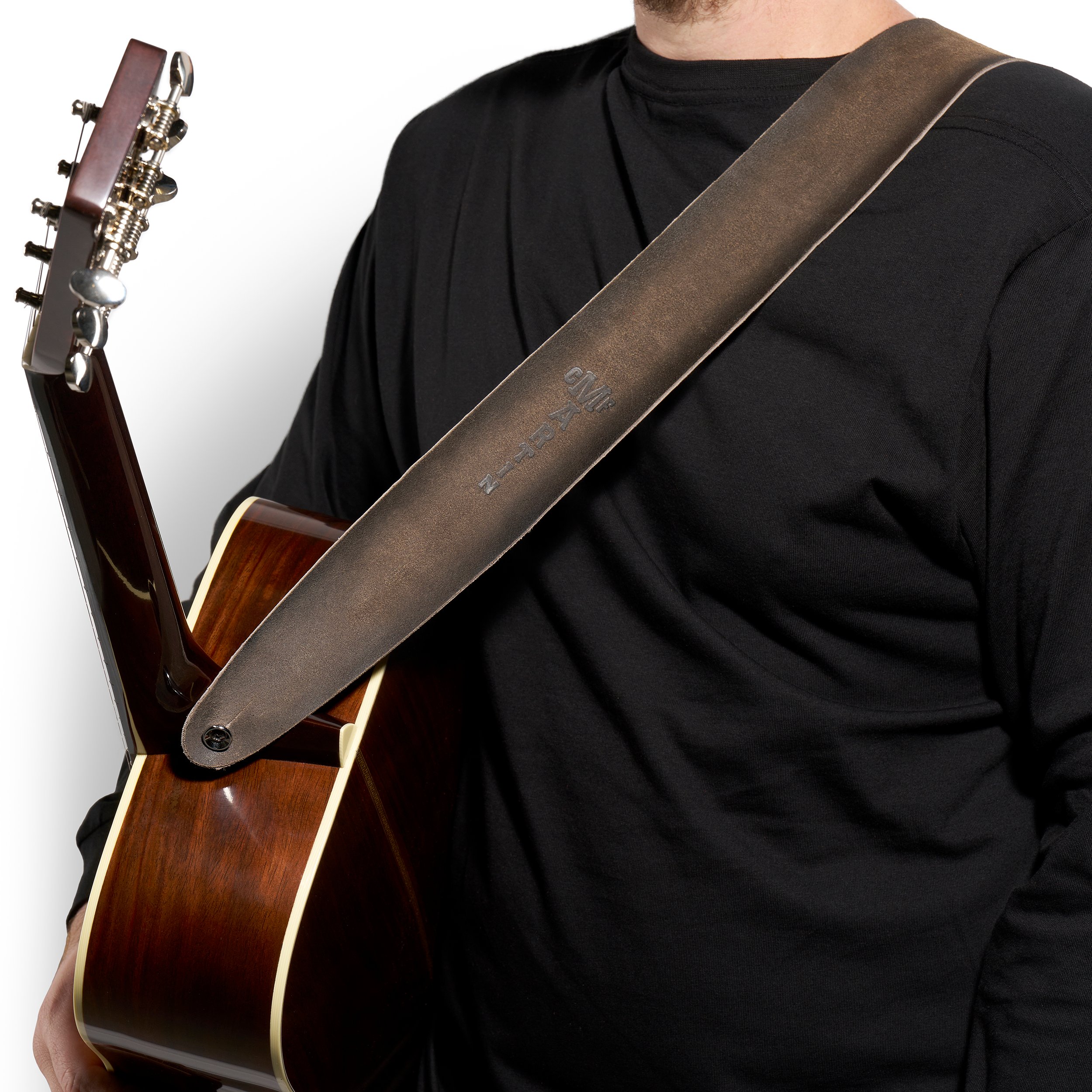 Martin Grayburst Reversible Roughout Leather Strap image number 3