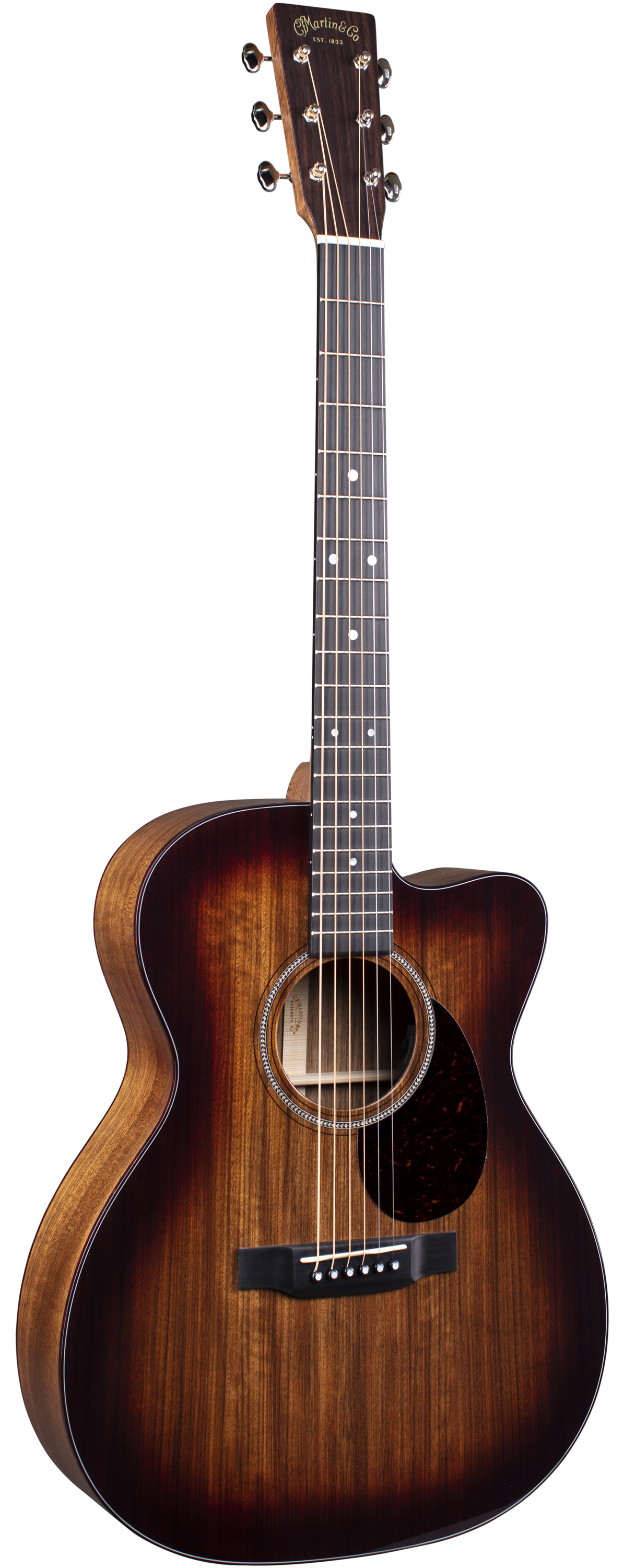 Martin OMC-16E Burst | Discontinued | Martin Guitar