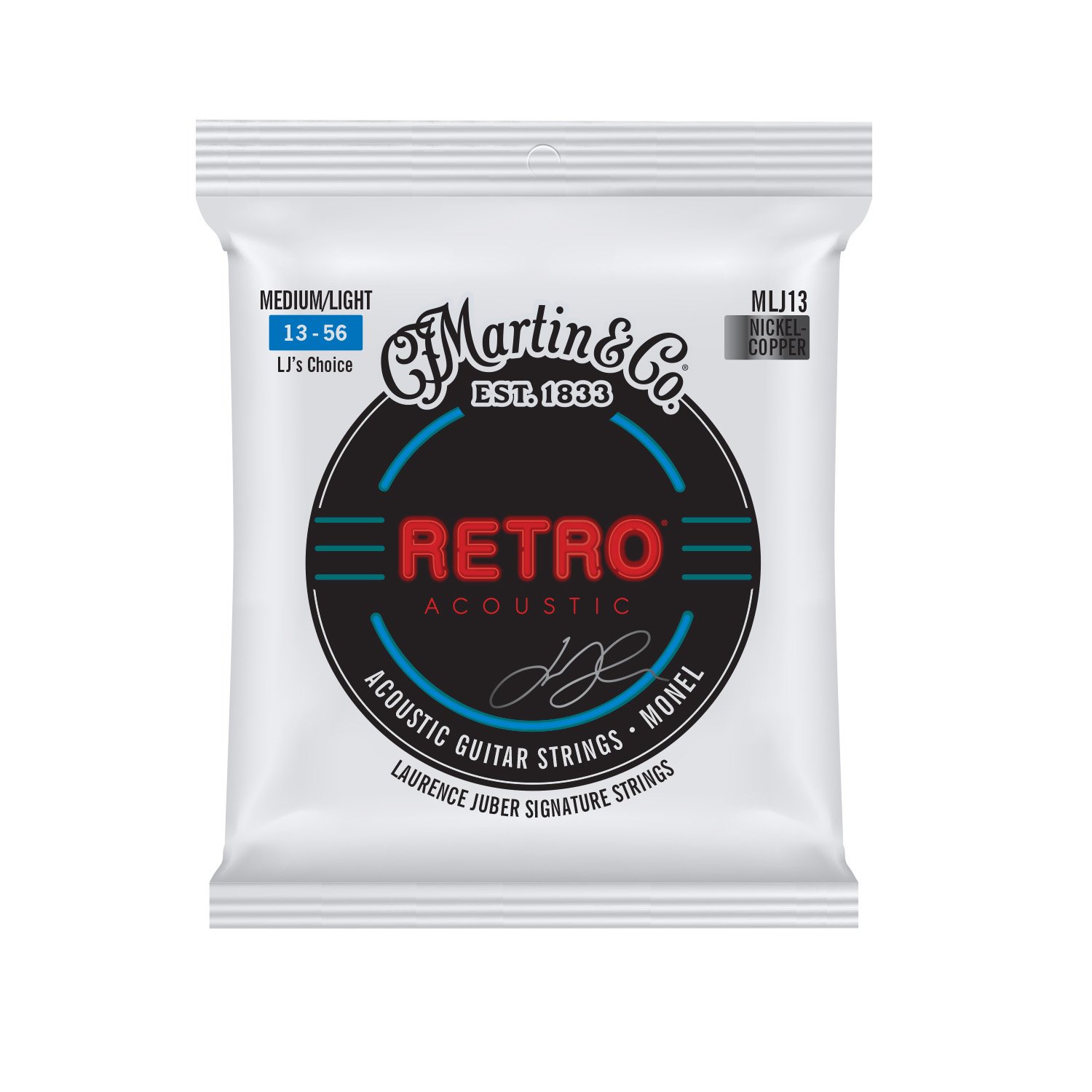Martin Medium Light Retro Guitar Strings image number 1